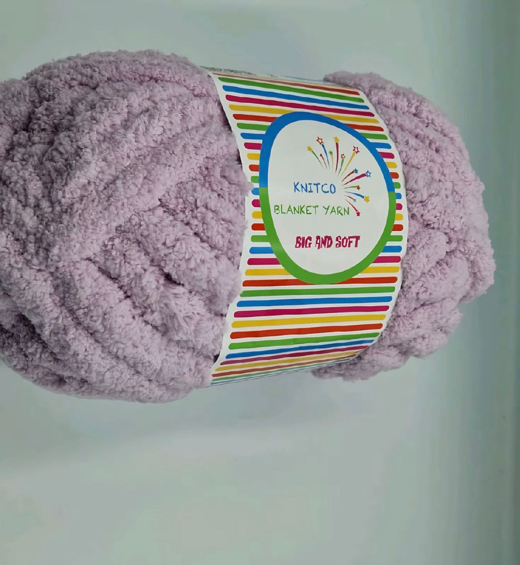 2 × 250g Knitco Big & Soft Blanket Yarn 30m
100% Polyester Knitting - Crochet Yarn