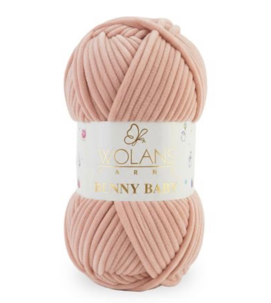Wolans Bunny Baby 1 x 100g 100% Polyester Chenille yarn - 98 colours available