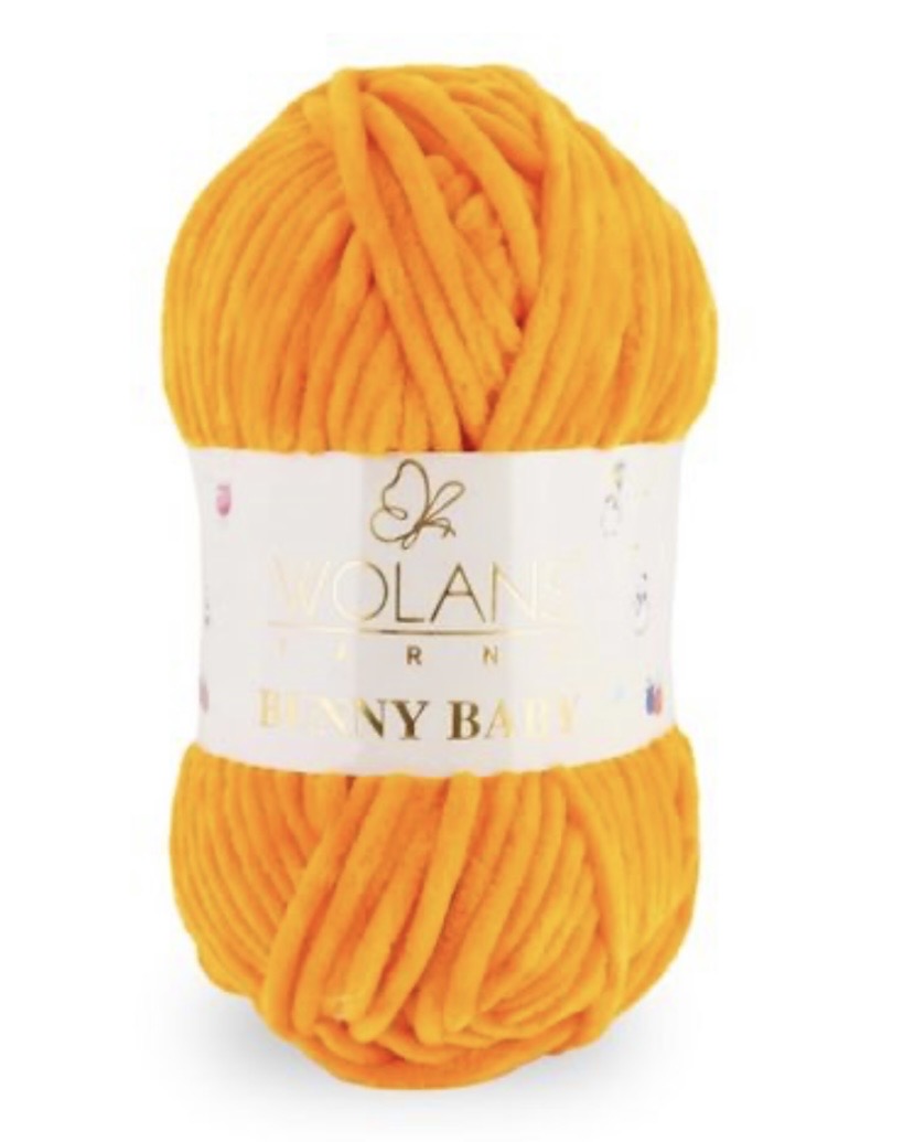 Wolans Bunny Baby 1 x 100g 100% Polyester Chenille yarn - 98 colours available