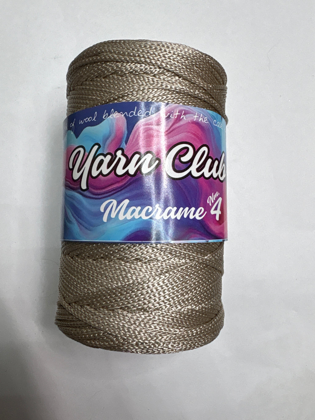 Yarn Club Macrame No.4 Size - 1 x 200g ball