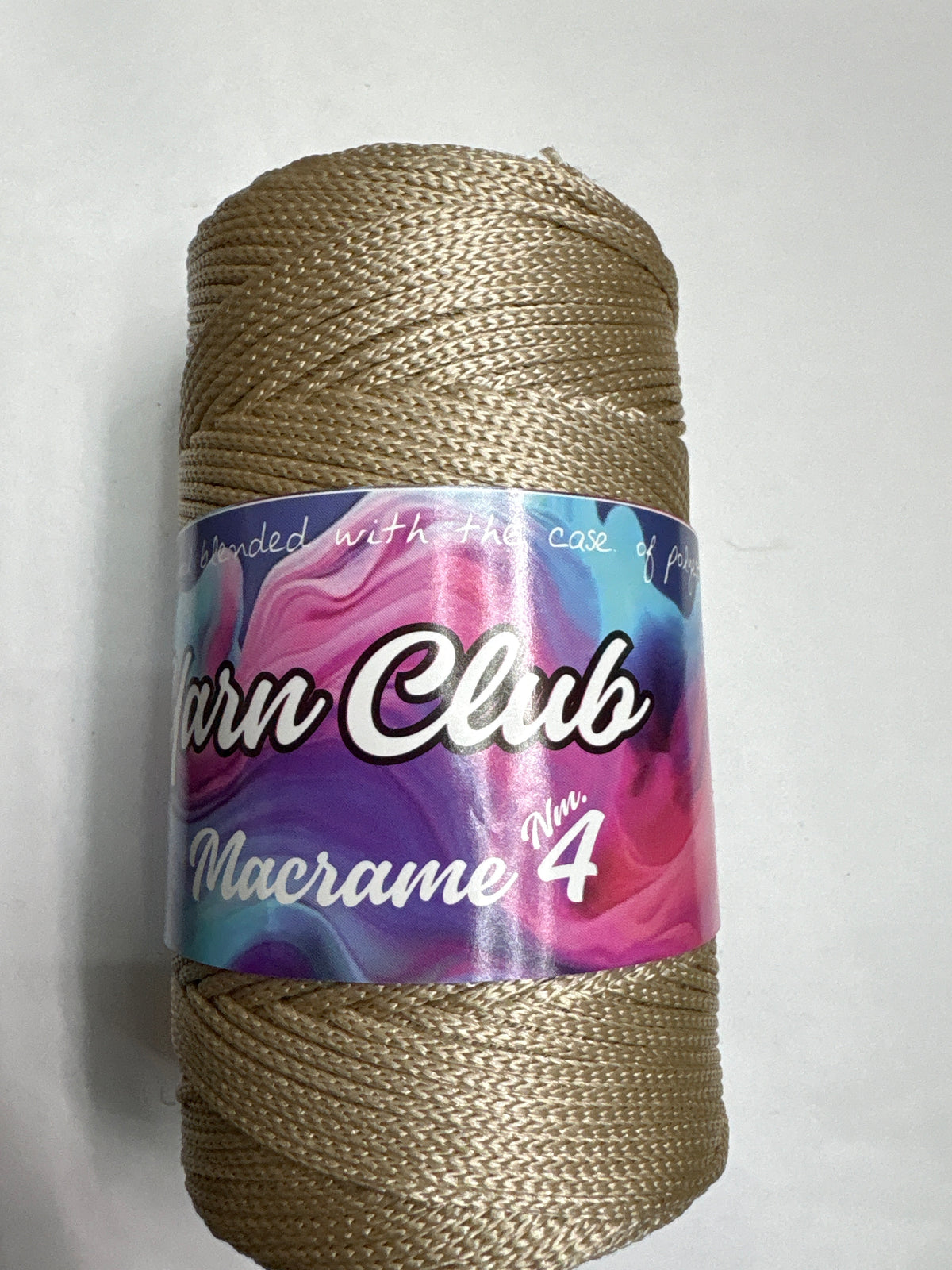 Yarn Club Macrame No.4 Size - 1 x 200g ball