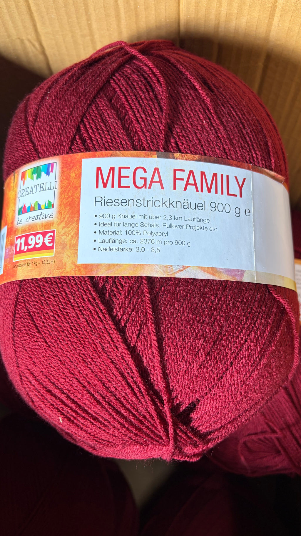 CLEARANCE - Super Family Burgundy Balls - varies sizes