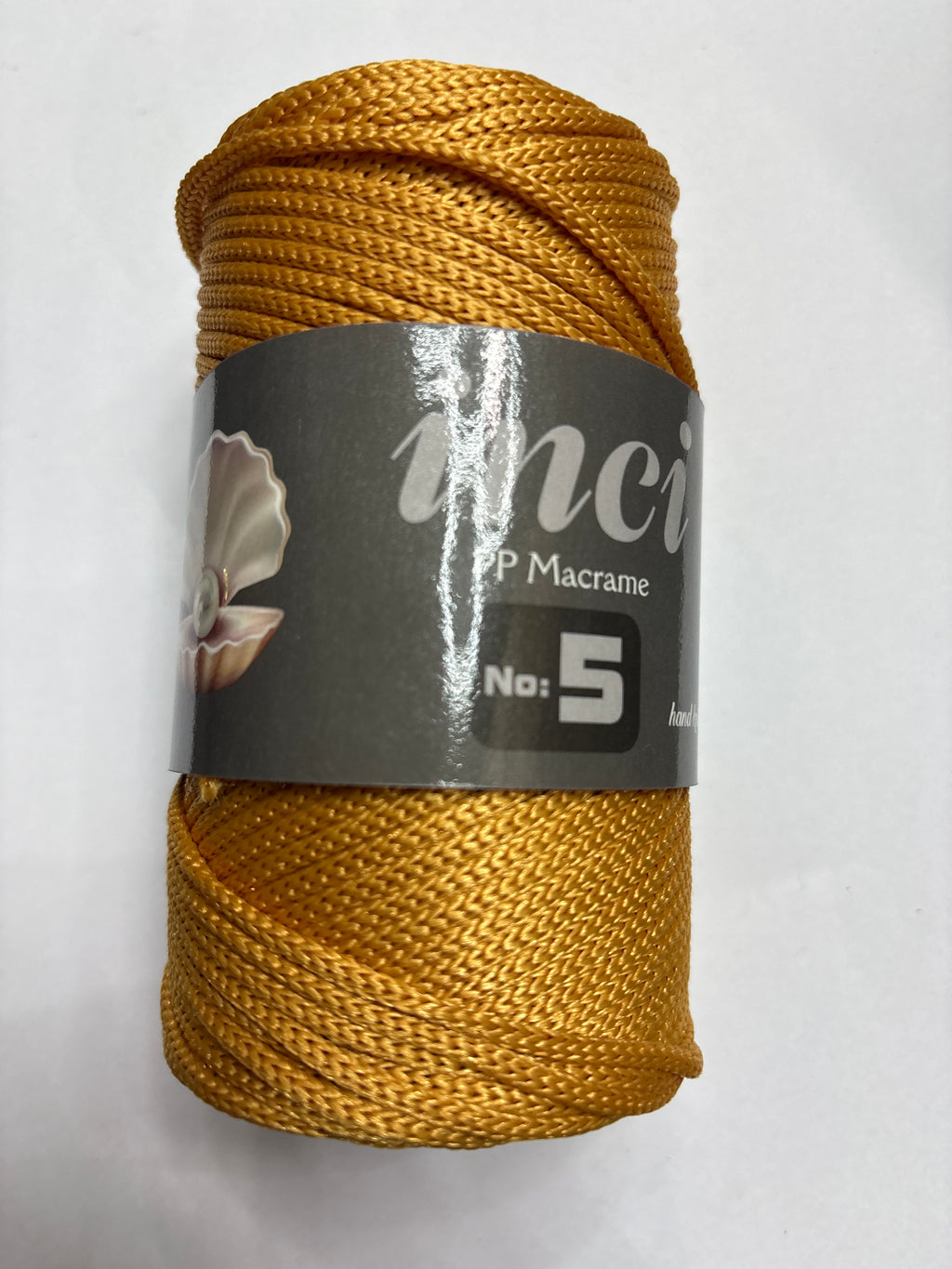 INCI PP Macrame Cord No.5 size - 1 x 200g Rolls