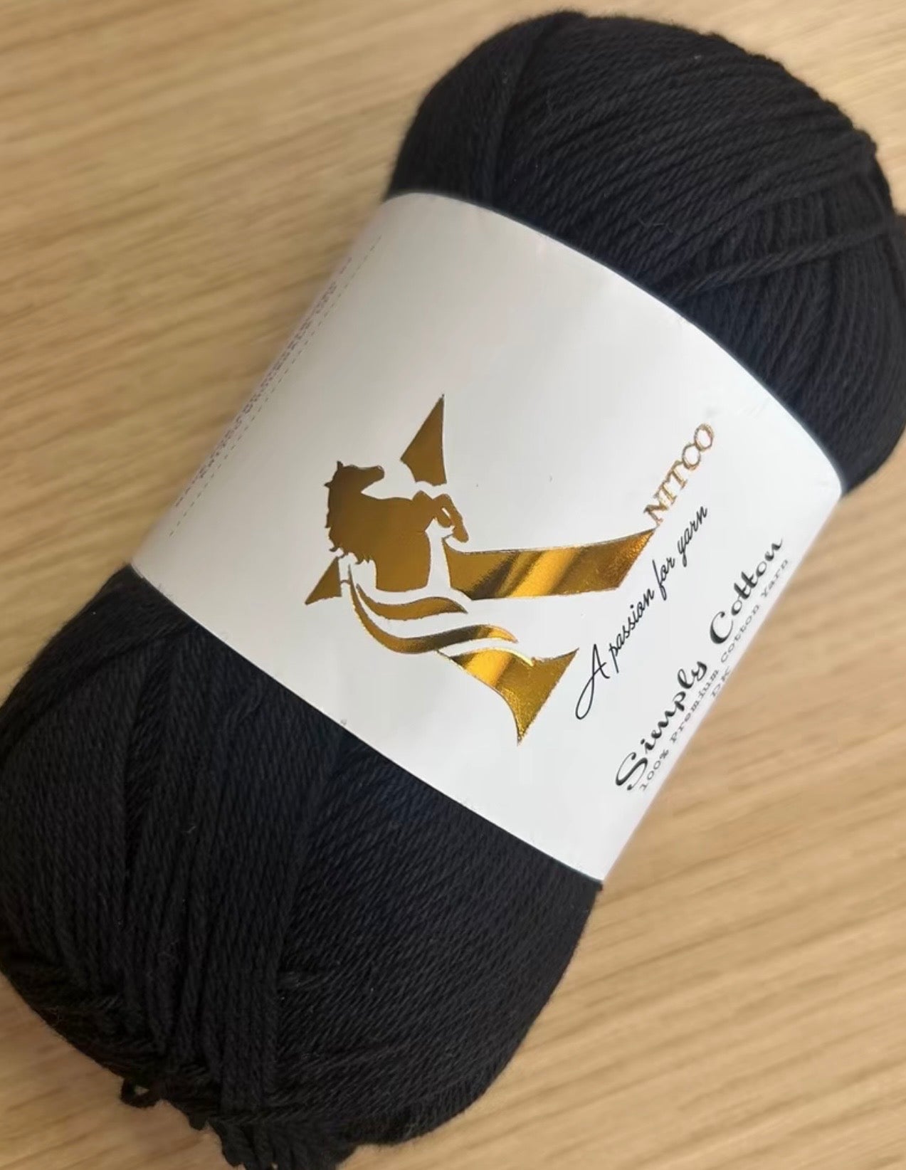 Knitco Premium Simply Cotton 1 x 100g 250m per Skein