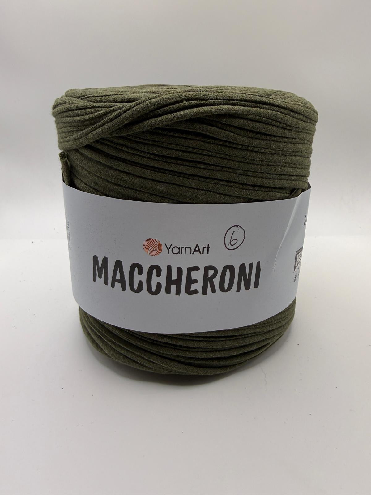 YarnArt Maccheroni Recycled T-SHIRT YARN -
Approx. 500g - 700g ball (Please read description)