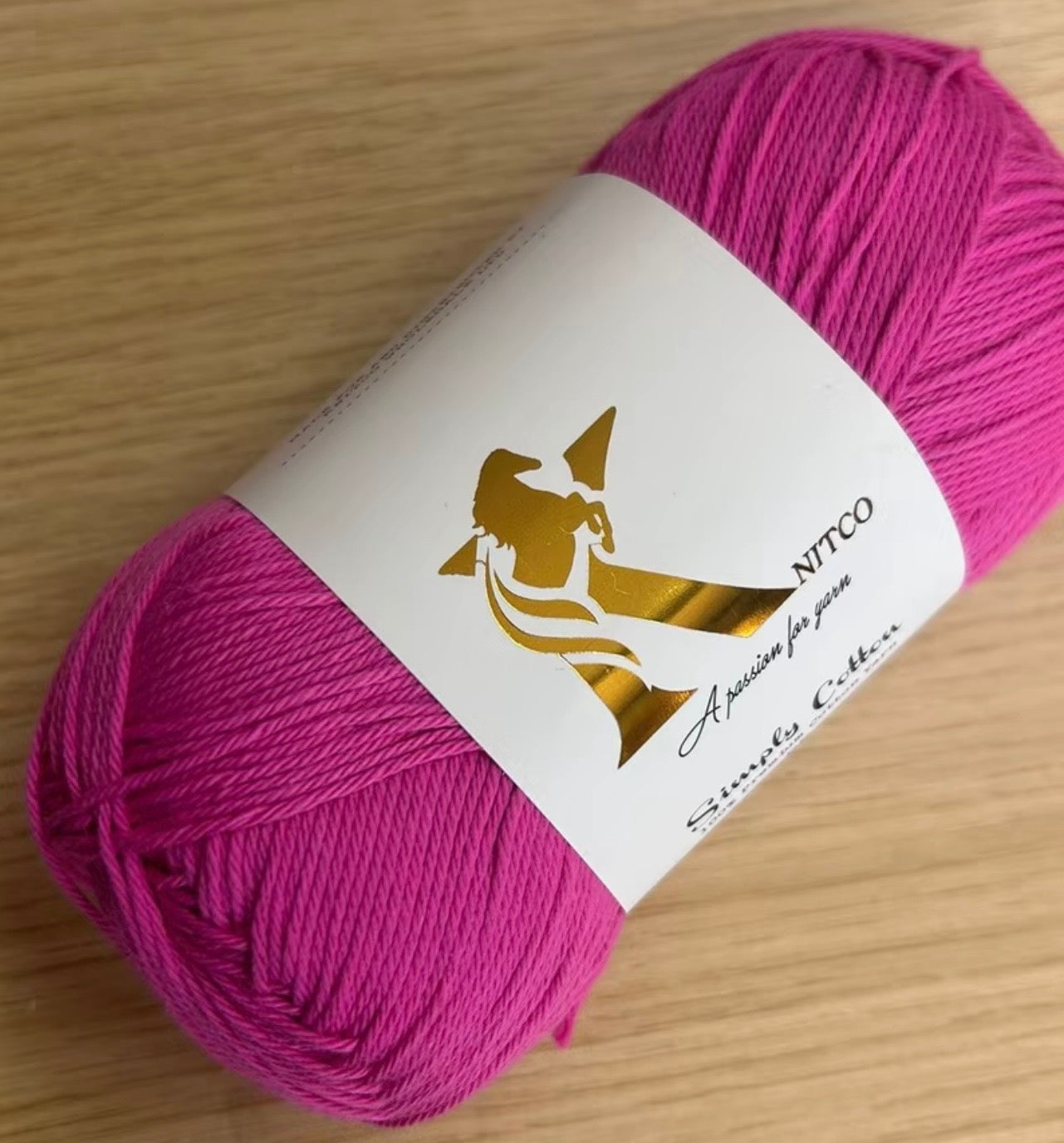 Knitco Premium Simply Cotton 1 x 100g 250m per Skein