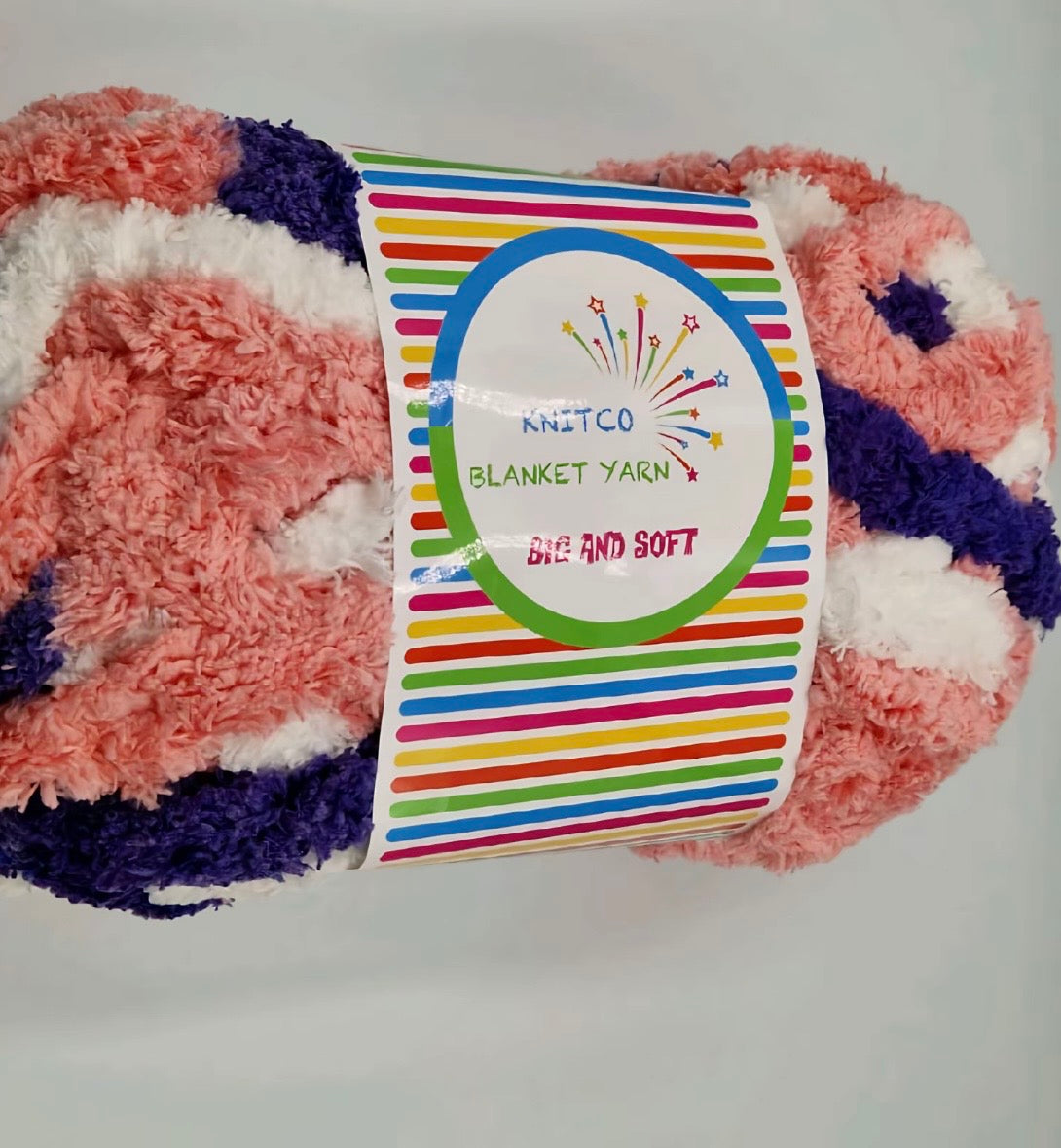 2 × 250g Knitco Big & Soft Blanket Yarn 30m
100% Polyester Knitting - Crochet Yarn