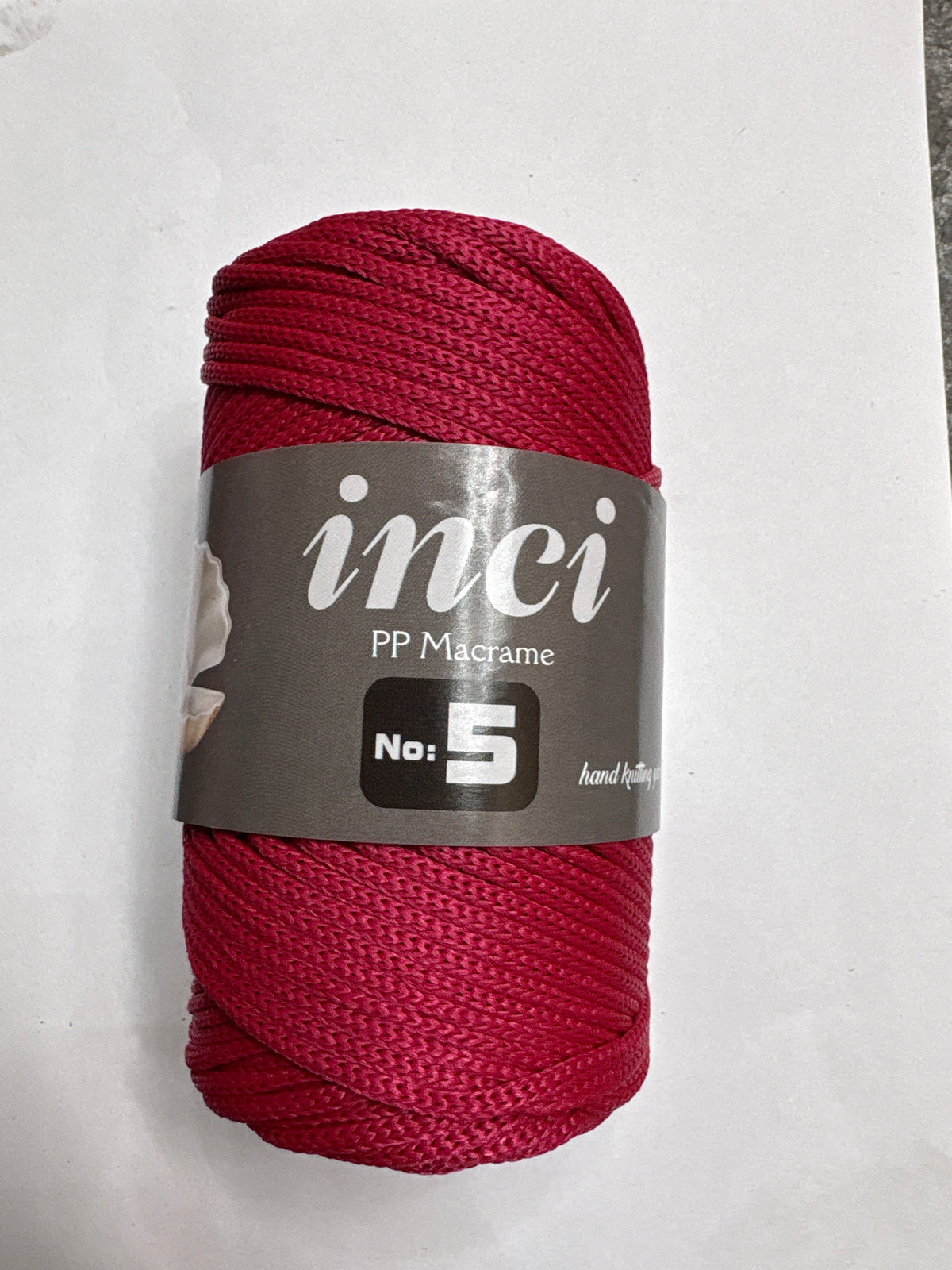 INCI PP Macrame Cord No.5 size - 1 x 200g Rolls