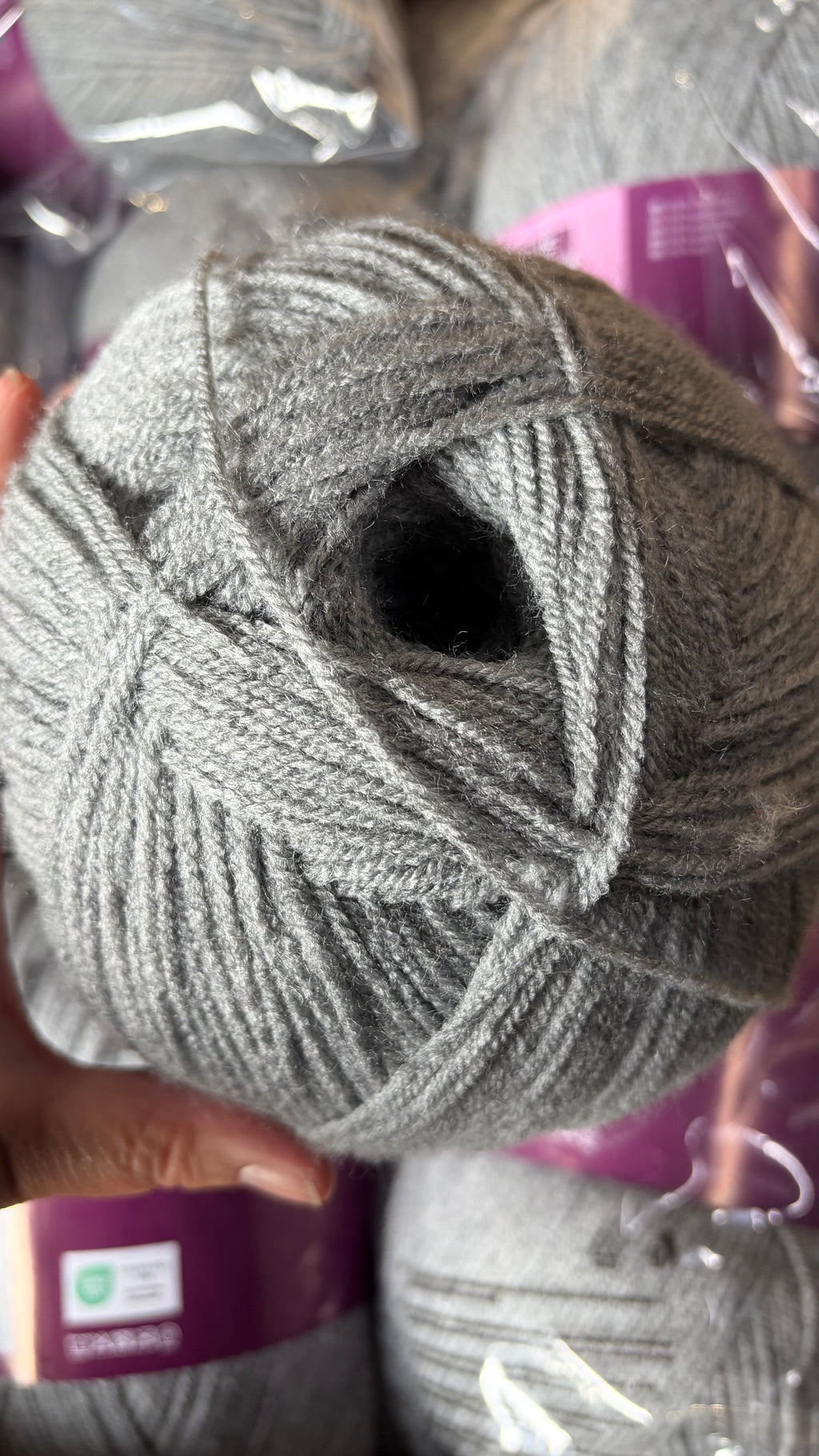 CLEARANCE - True Style 1 x 400g Grey DK Yarn