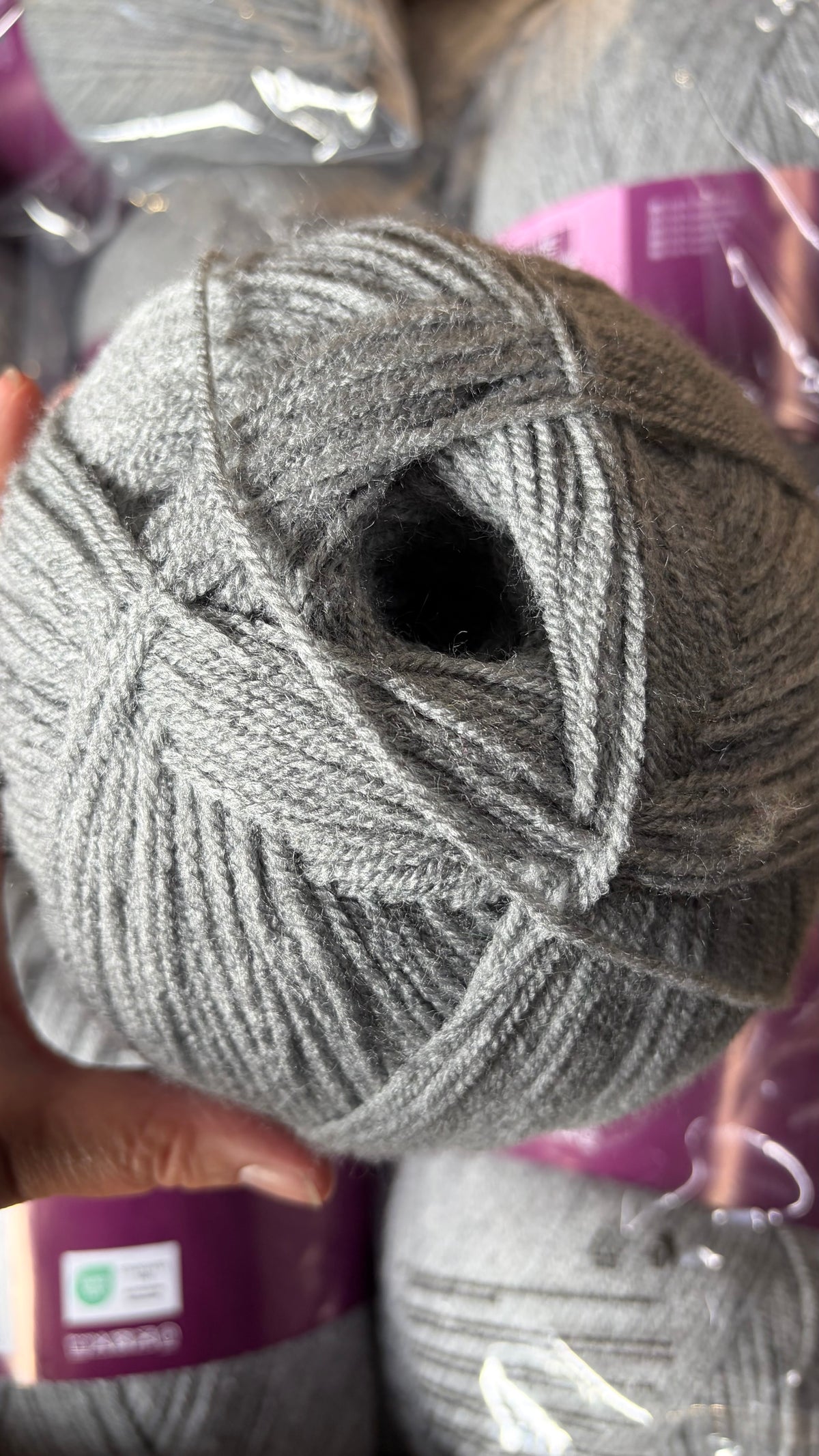 CLEARANCE - True Style 1 x 400g Grey DK Yarn