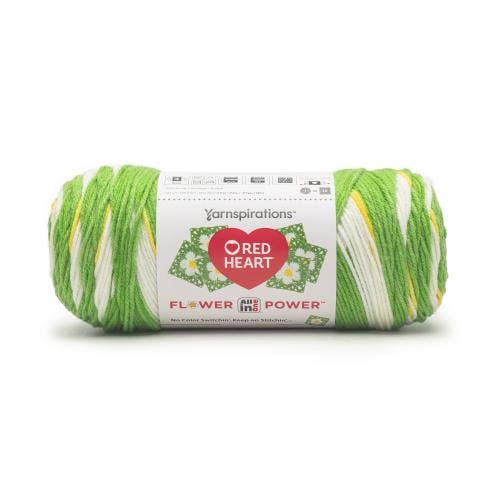 Red Heart All In One Flower Power Yarn