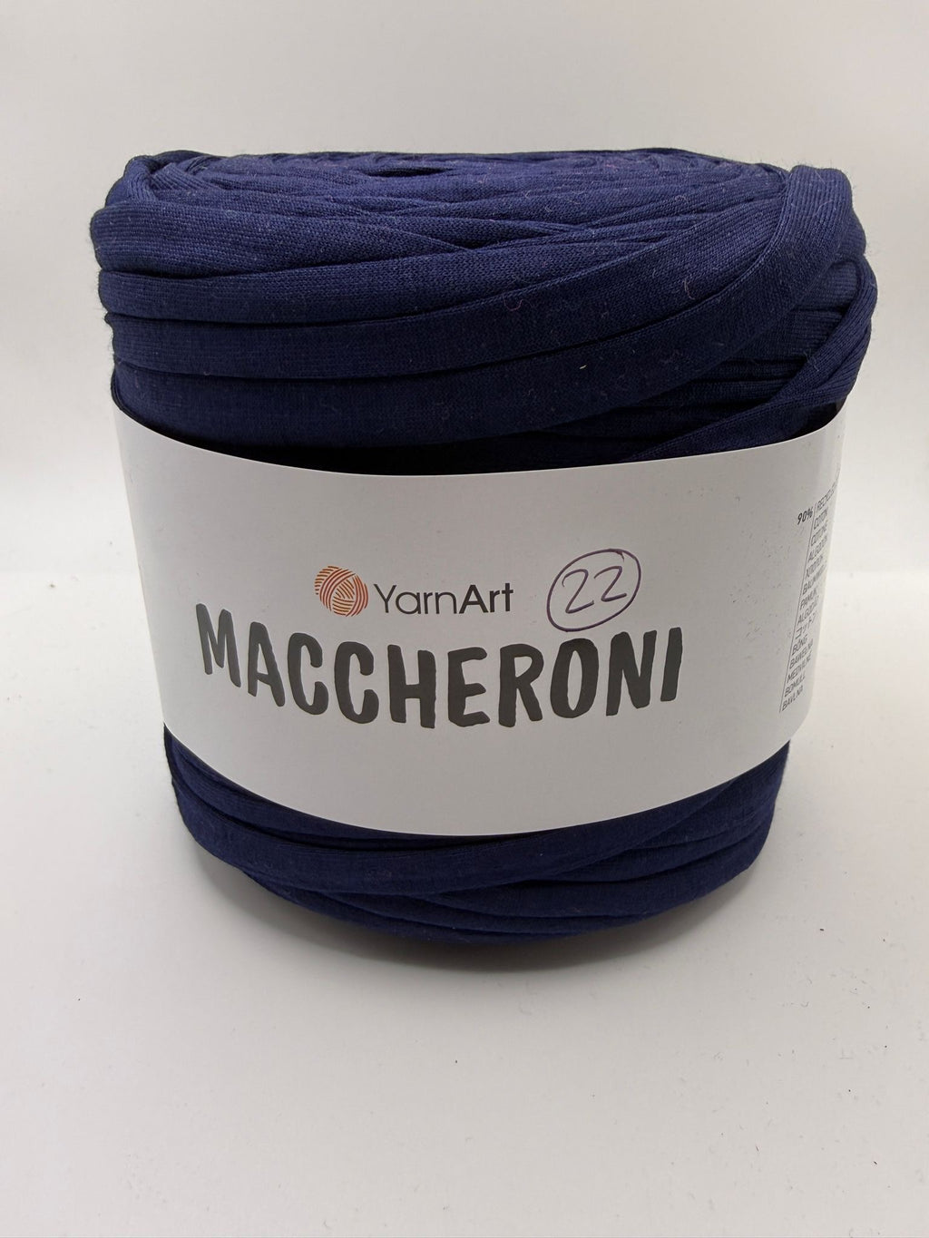 YarnArt Maccheroni Recycled T-SHIRT YARN -
Approx. 500g - 700g ball (Please read description)