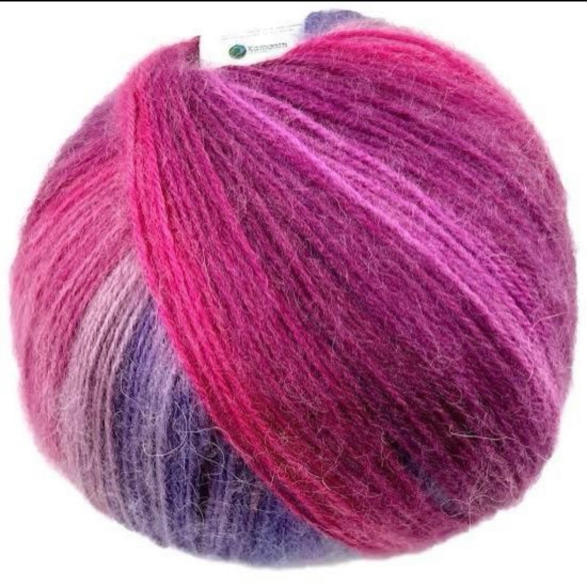 Papatya Angora Batik Yarn 4 x 100g Balls Super Soft Merino Wool & Acrylic Blend Self-Striping Fine #2 550mt Value Yarn crochet poncho