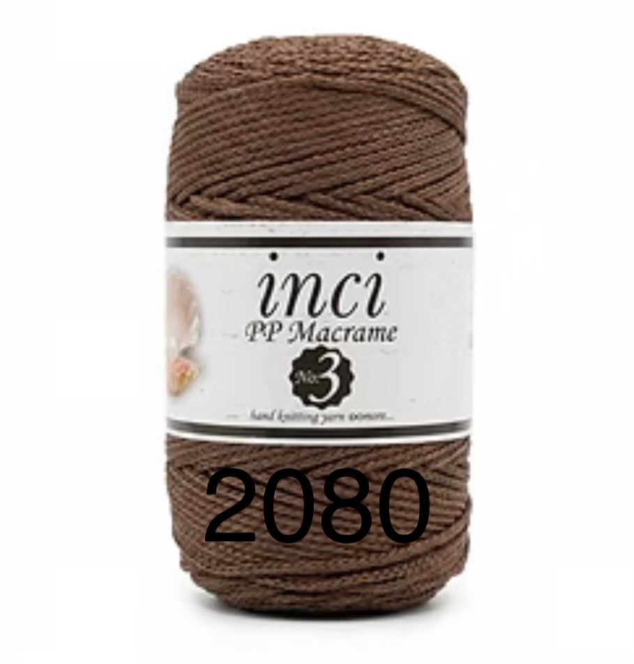 INCI PP Macrame Cord No.3 Size - 1 x 100g Rolls