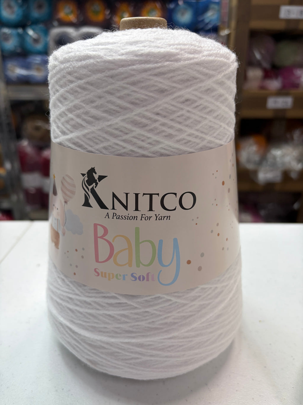 Knitco Baby Super Soft DK Cones 1 x 500g 1500m DK crochet knitting yarn