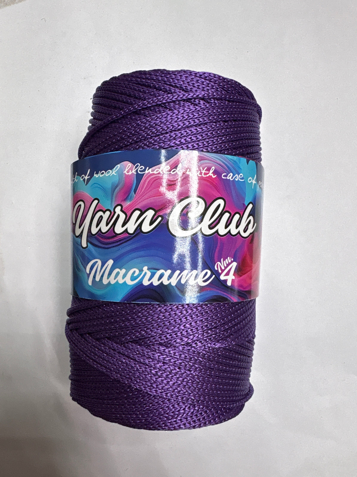 Yarn Club Macrame No.4 Size - 1 x 200g ball