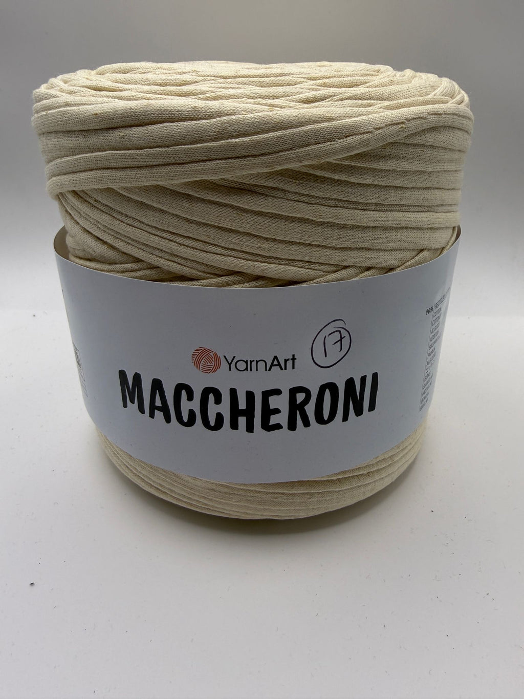 YarnArt Maccheroni Recycled T-SHIRT YARN -
Approx. 500g - 700g ball (Please read description)