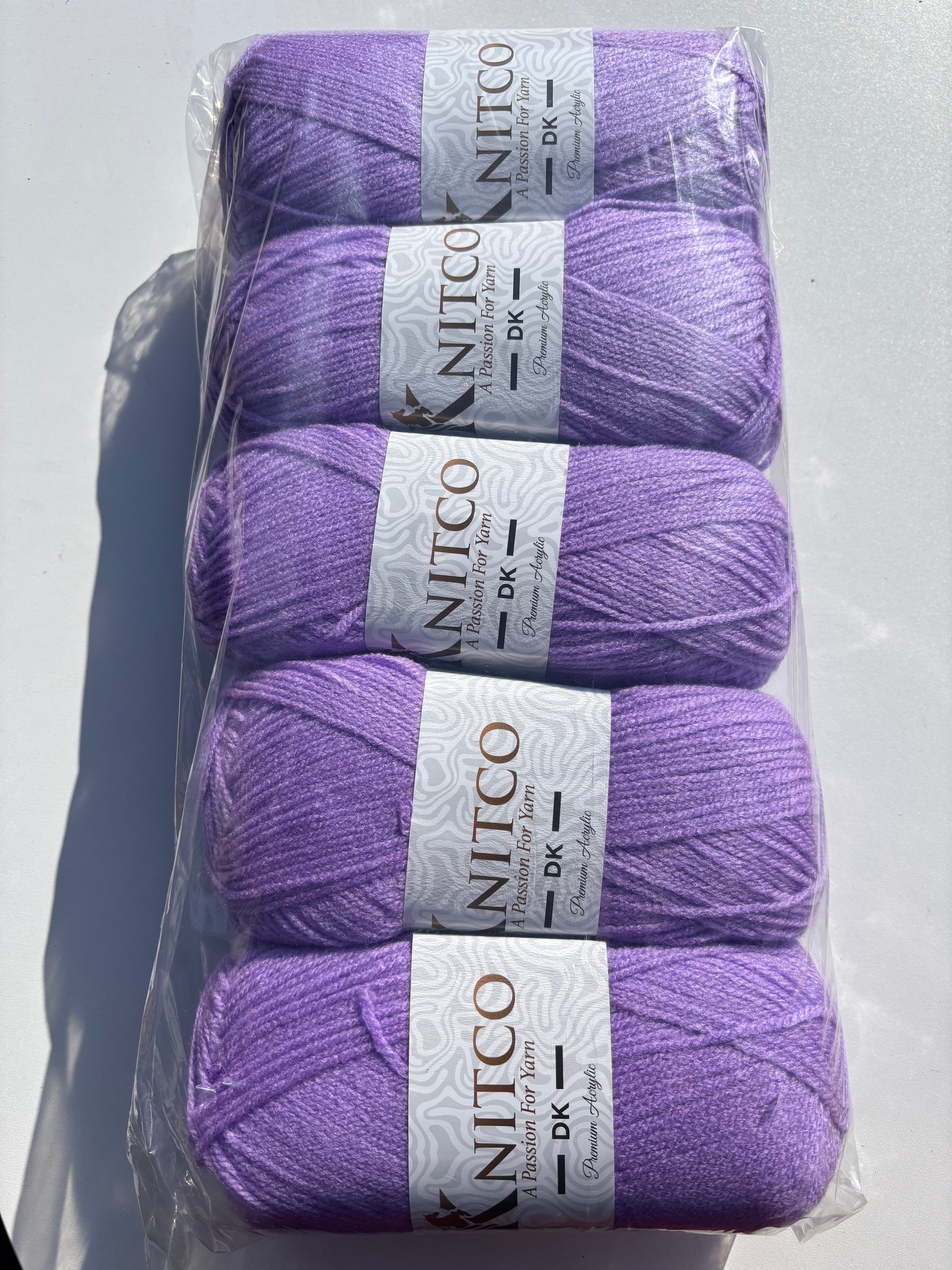 Knitco Premium DK 5 x 100g 360m Yarn Pack