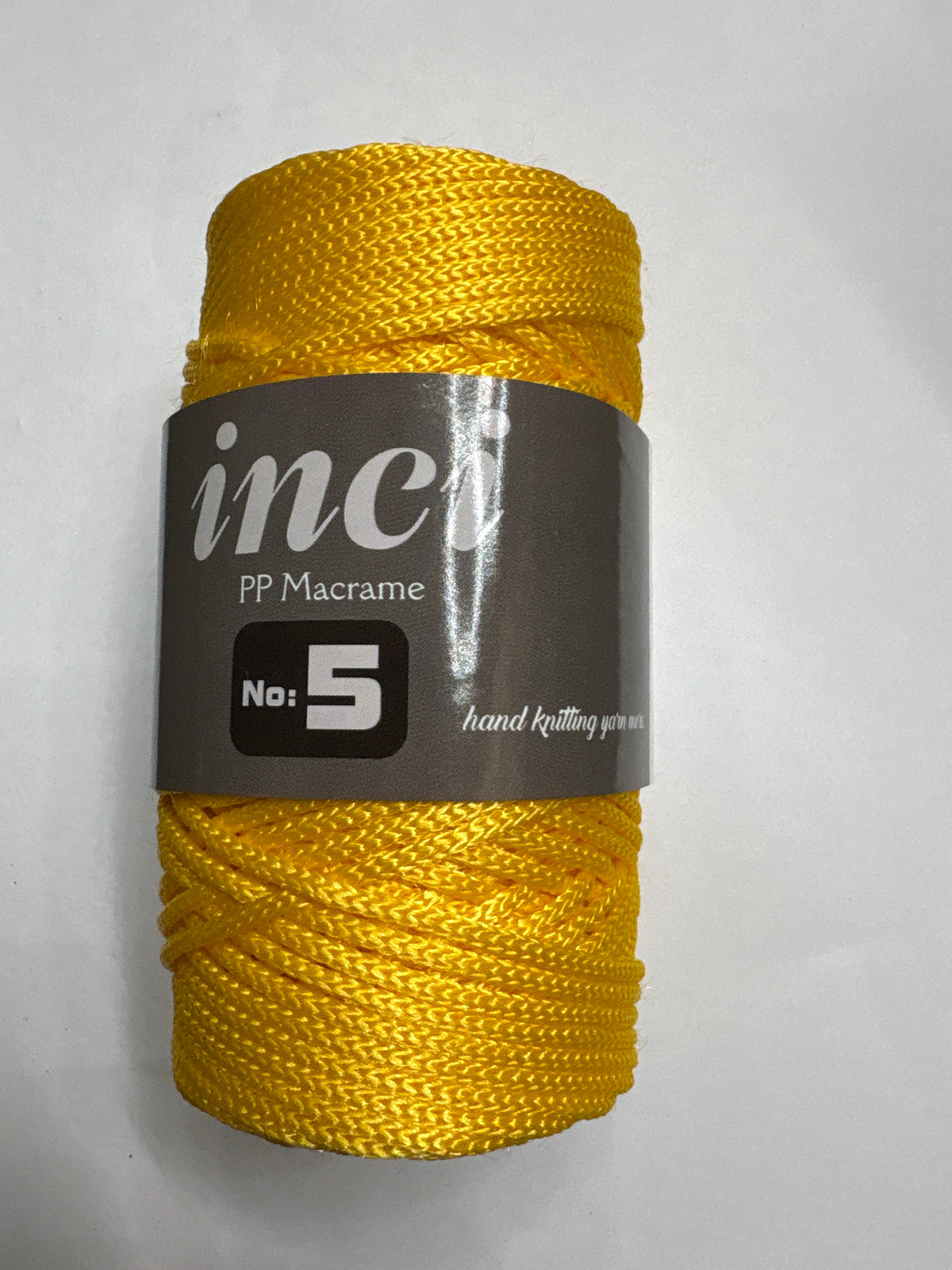 INCI PP Macrame Cord No.5 size - 1 x 200g Rolls