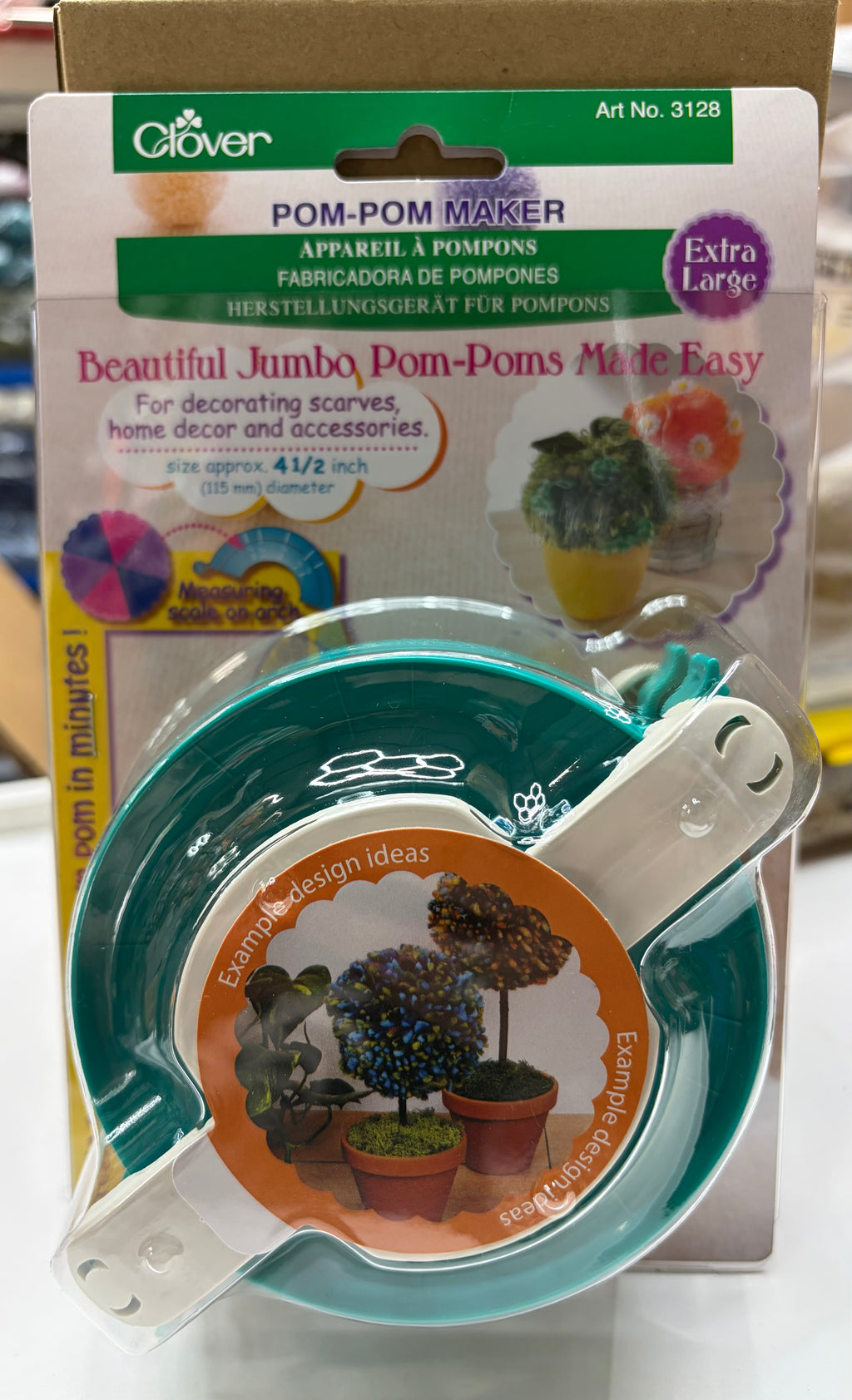 Clover Pom-Pom Maker Sets - Sizes Vary