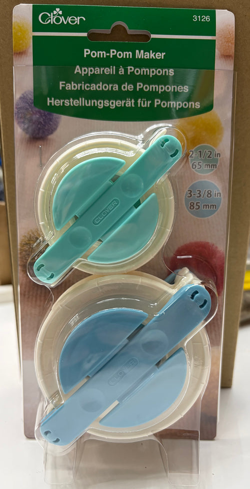 Clover Pom-Pom Maker Sets - Sizes Vary