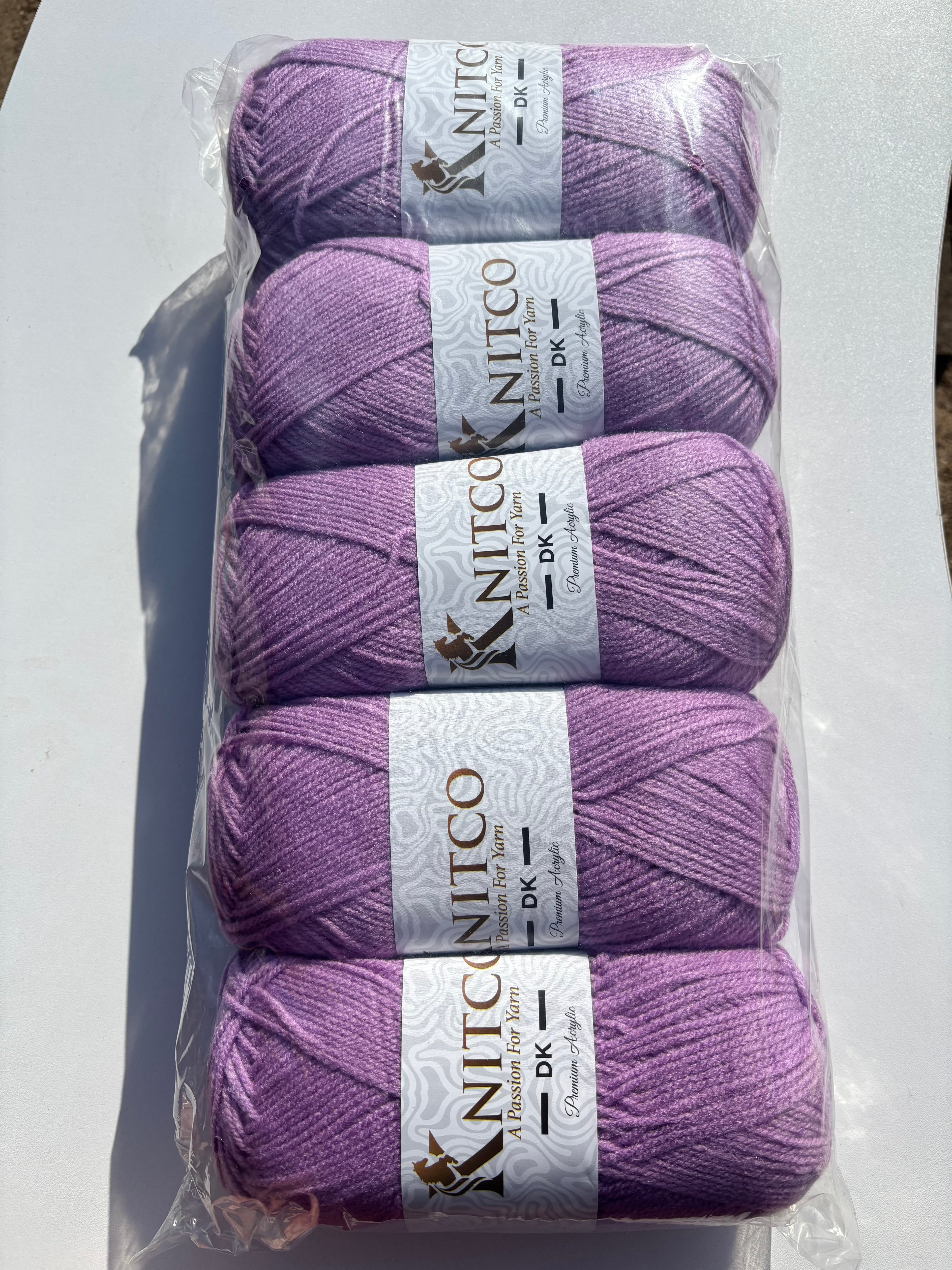 Knitco Premium DK 5 x 100g 360m Yarn Pack
