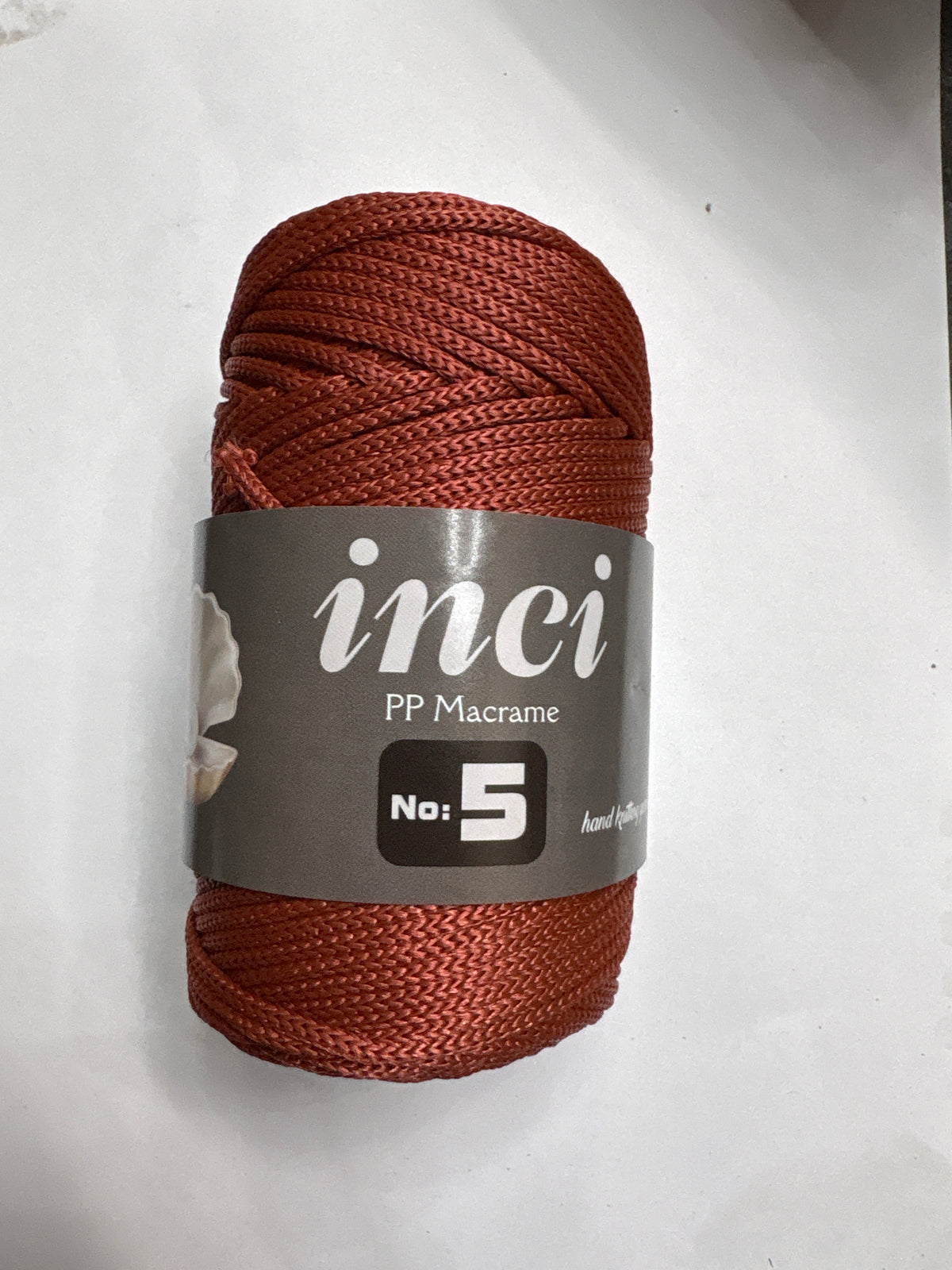 INCI PP Macrame Cord No.5 size - 1 x 200g Rolls