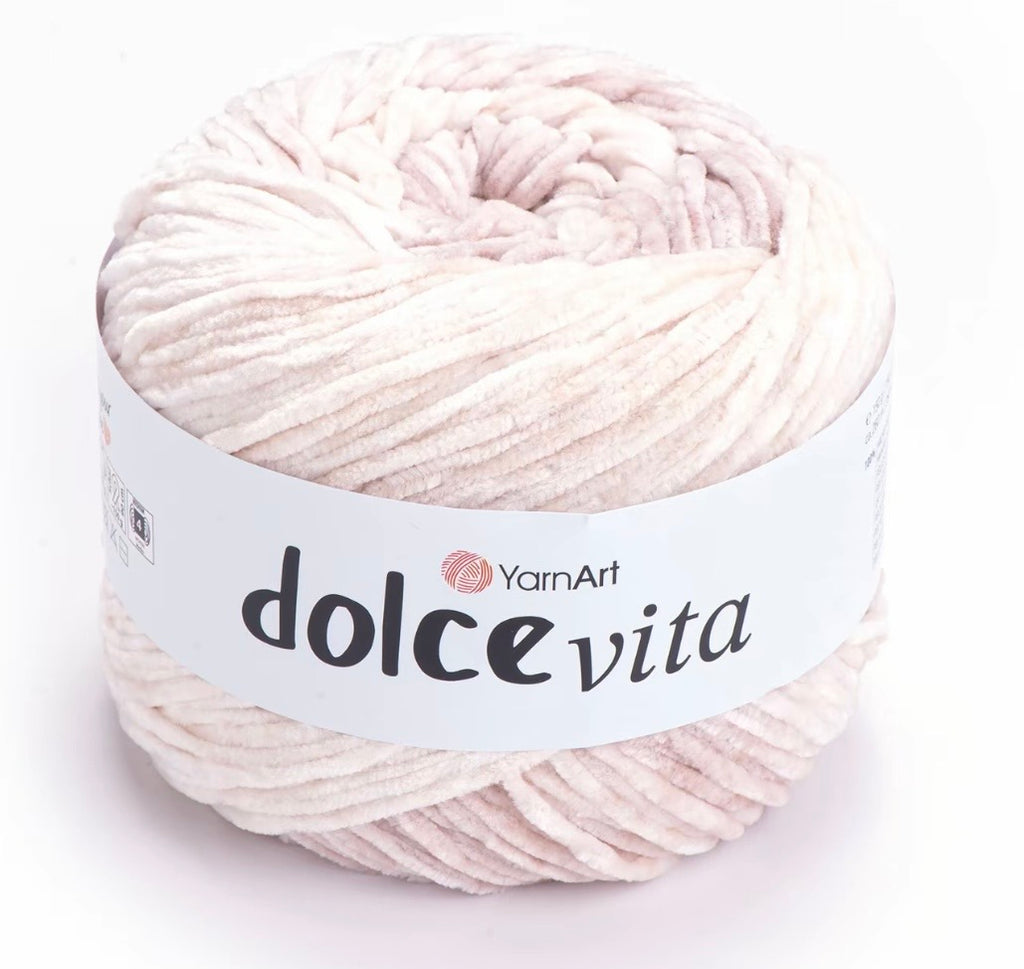 YarnArt Dolve Vita 3 x 150g of velvety soft chenille Yarn