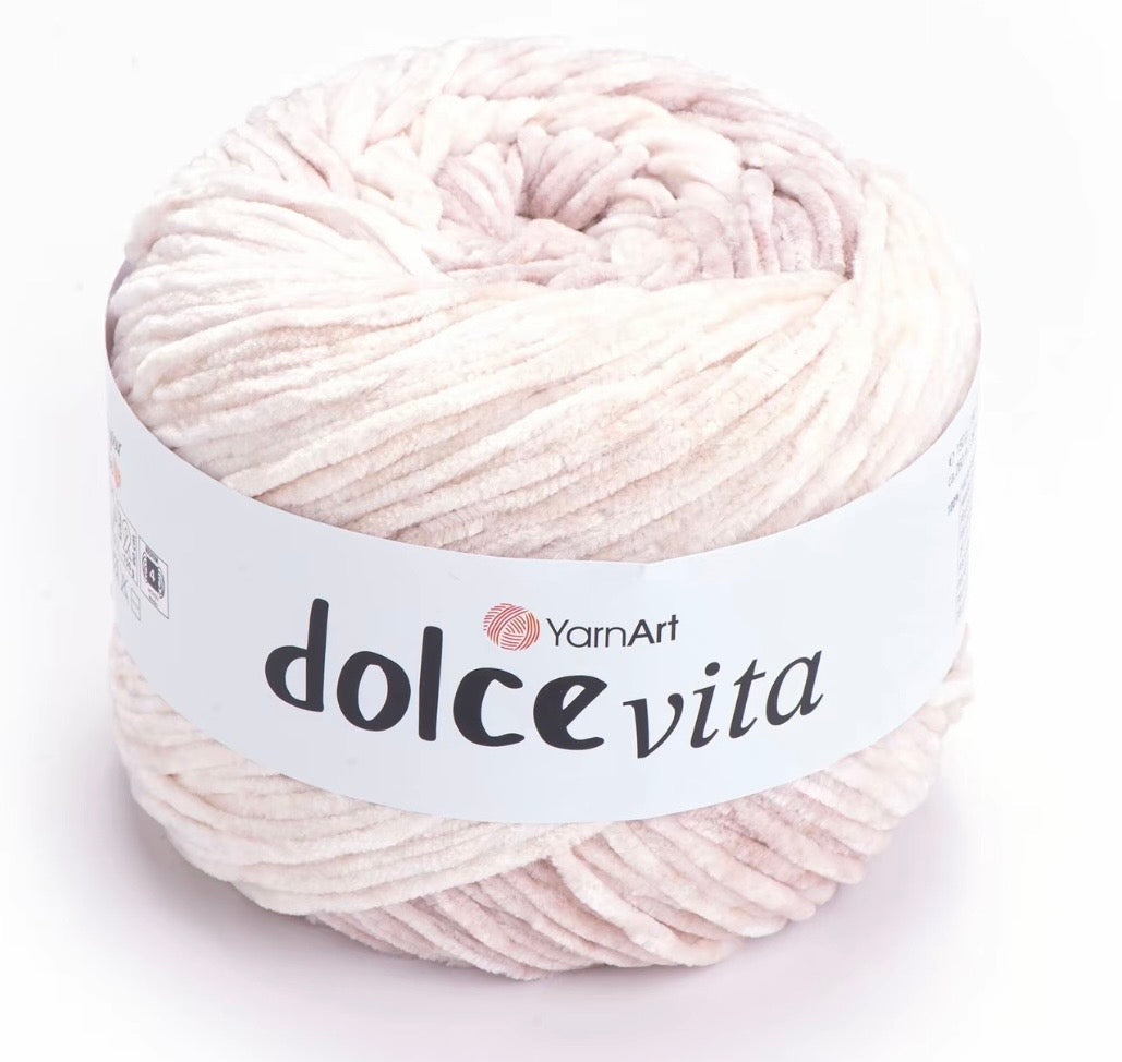 YarnArt Dolve Vita 3 x 150g of velvety soft chenille Yarn