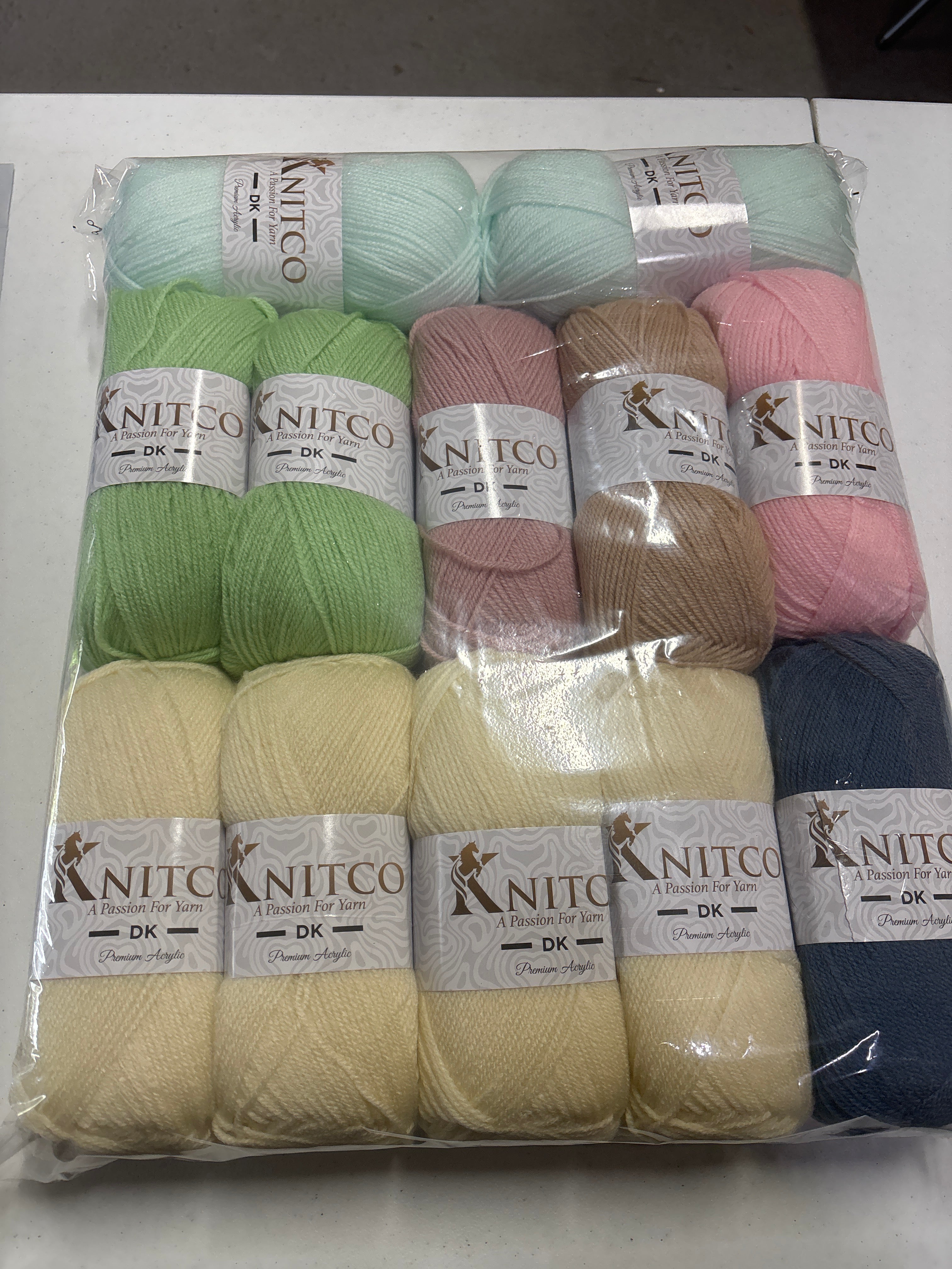 Persian Tile Blanket Packs ( Yarn Only)