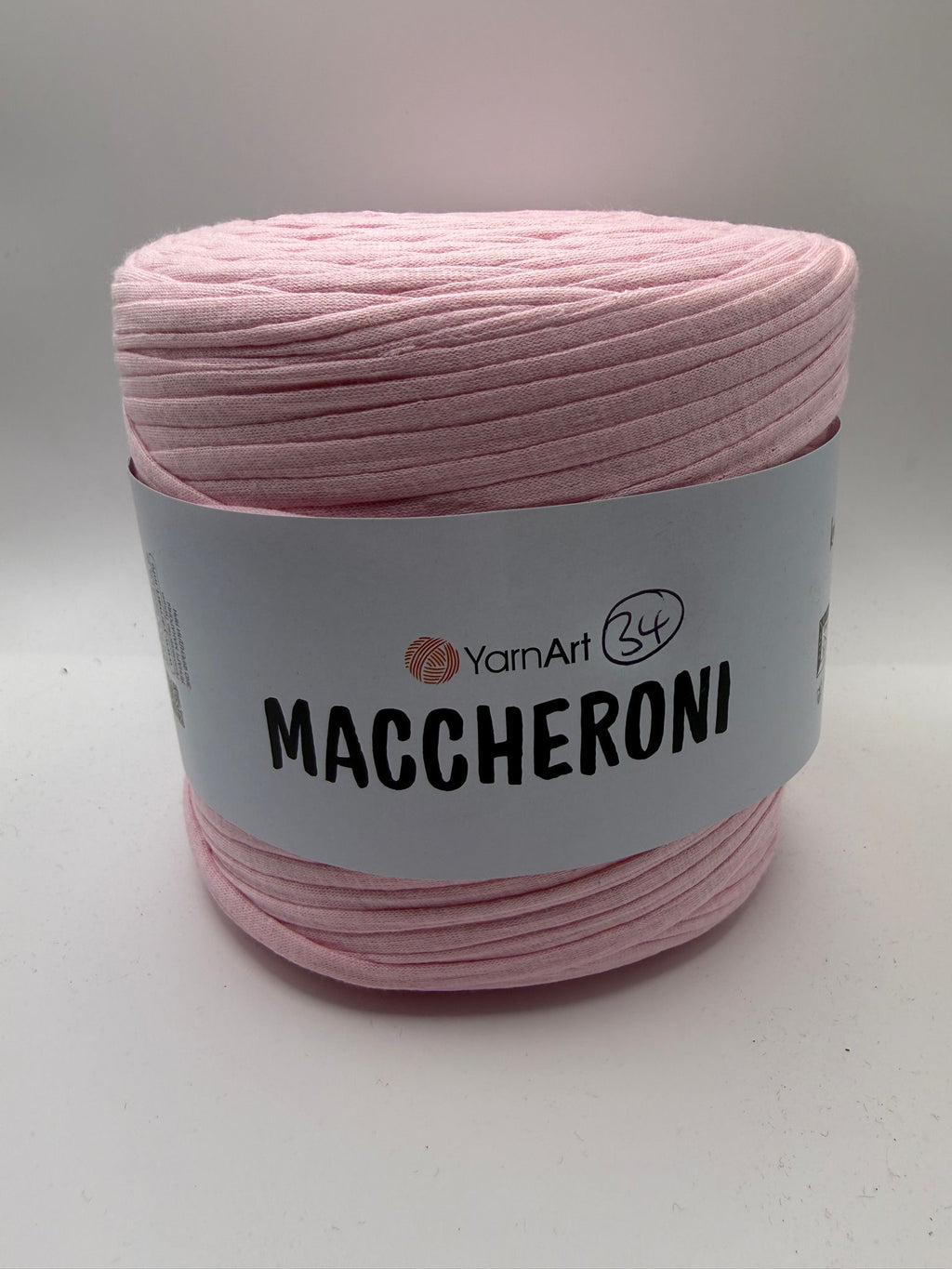 YarnArt Maccheroni Recycled T-SHIRT YARN -
Approx. 500g - 700g ball (Please read description)