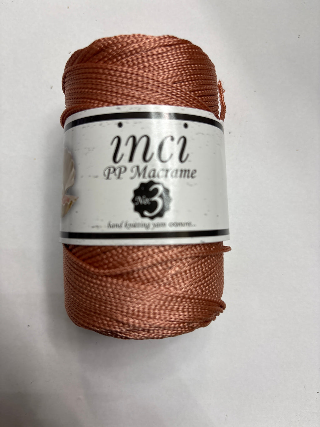 INCI PP Macrame Cord No.3 Size - 1 x 100g Rolls