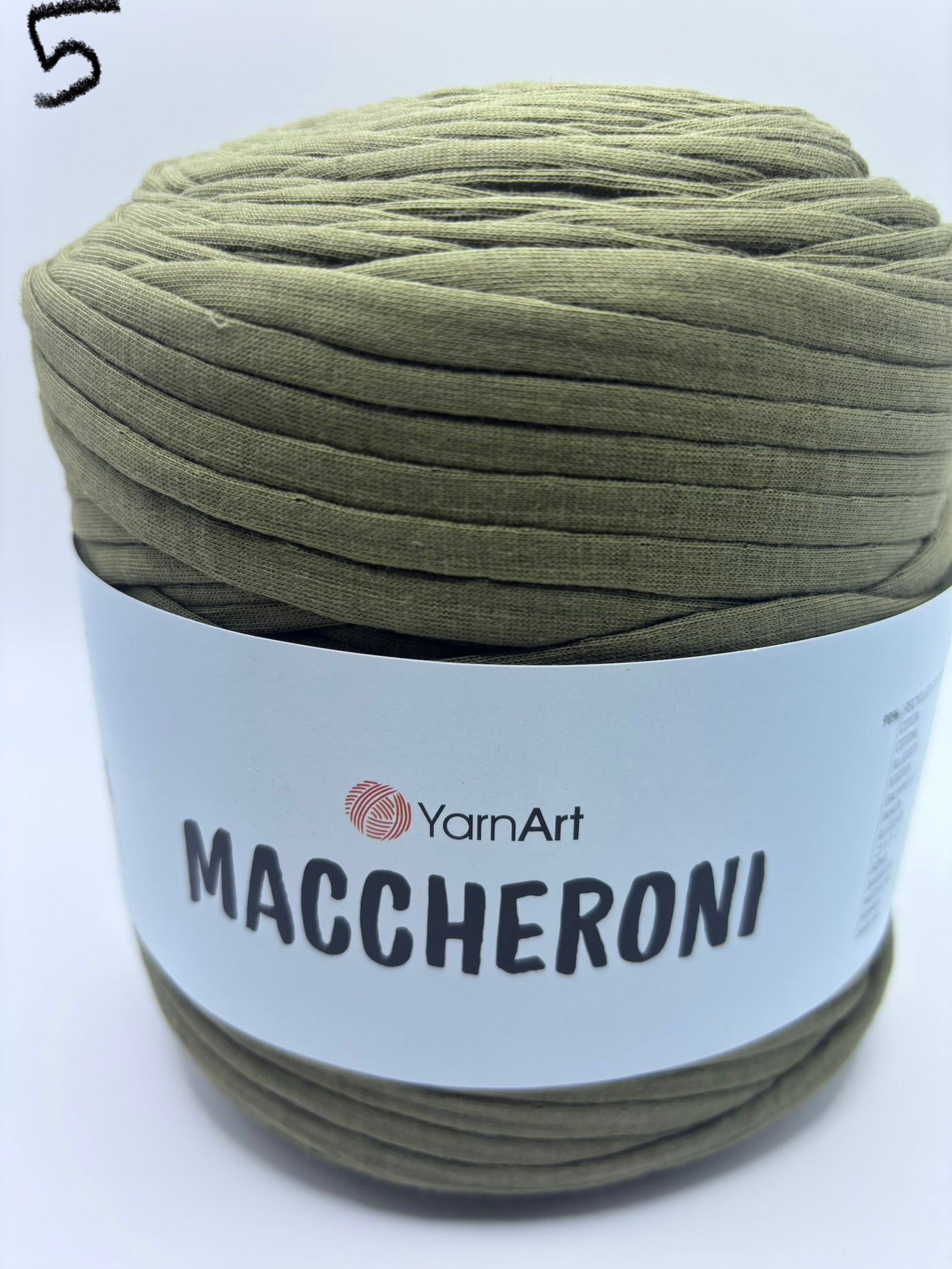 YarnArt Maccheroni Recycled T-Shirt Yarn 1 x 600g Roll