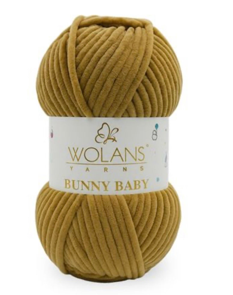 Wolans Bunny Baby 1 x 100g 100% Polyester Chenille yarn - 98 colours available