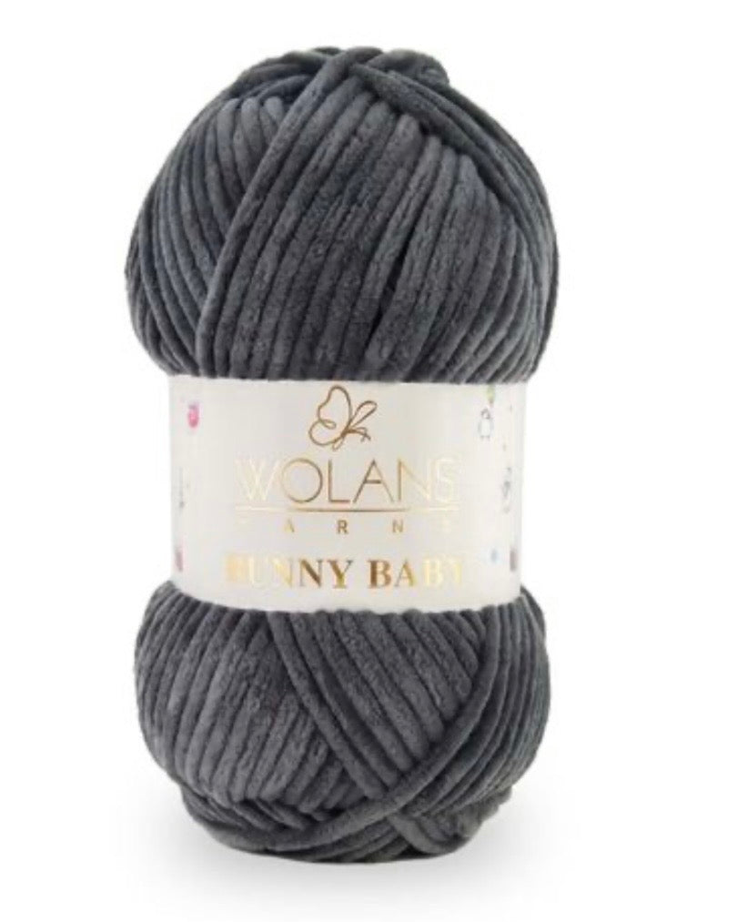 Wolans Bunny Baby 1 x 100g 100% Polyester Chenille yarn - 98 colours available