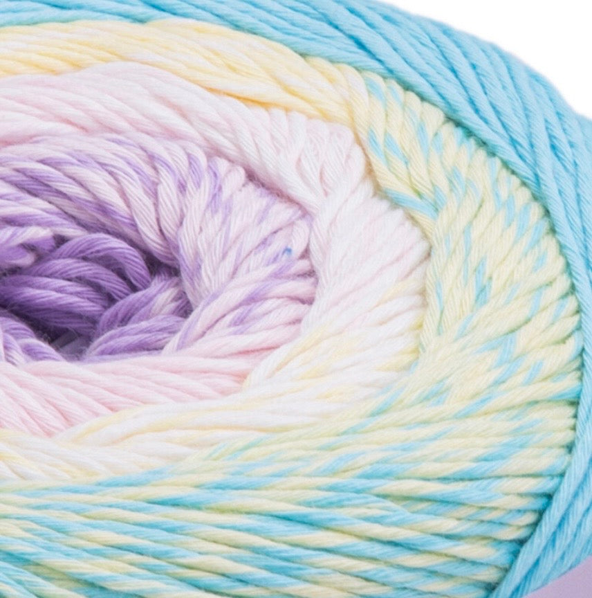 YarnArt Bouquet 100% Cotton DK  Cake 2 x 250g Cakes 500m