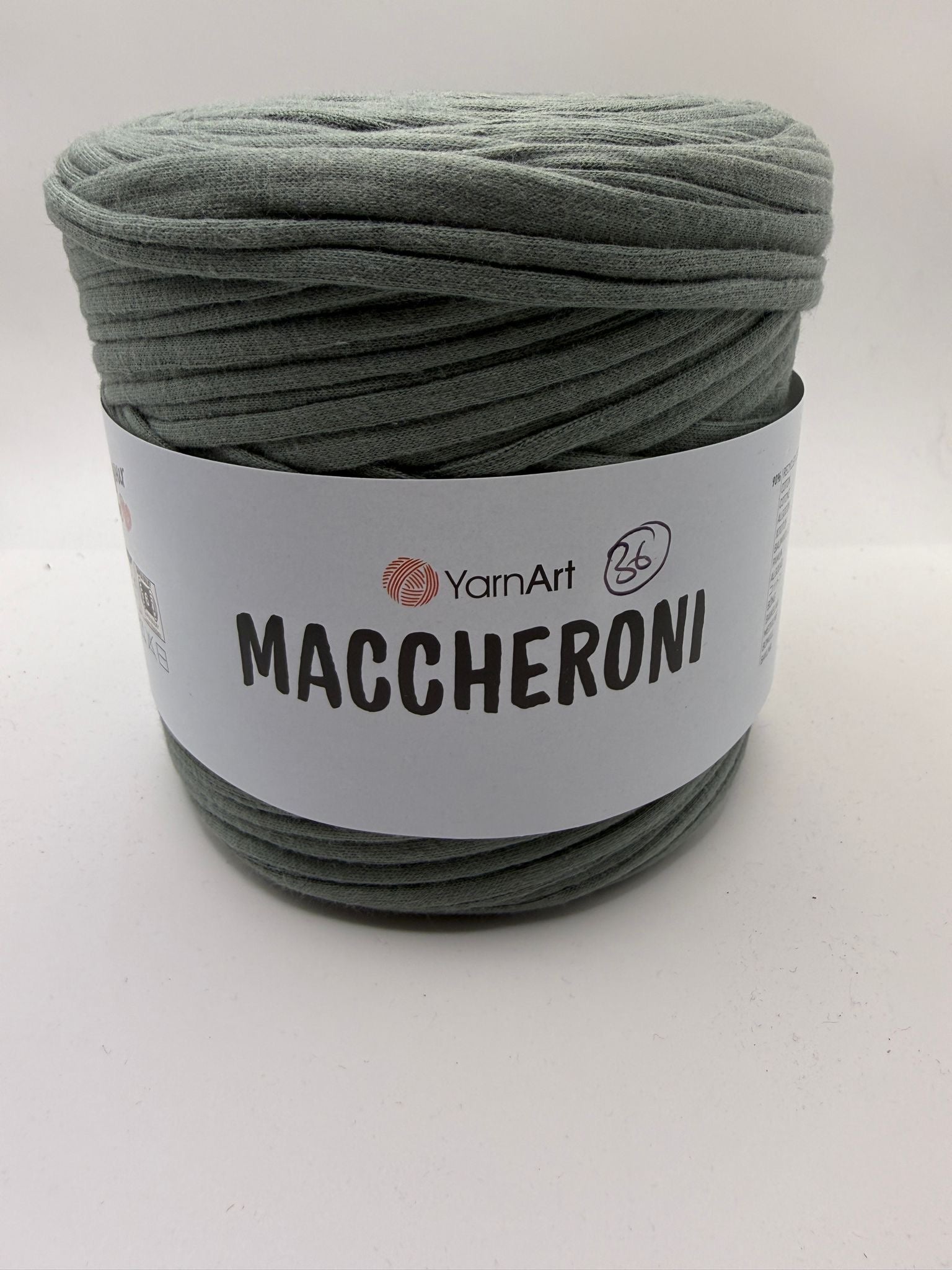 YarnArt Maccheroni Recycled T-SHIRT YARN -
Approx. 500g - 700g ball (Please read description)