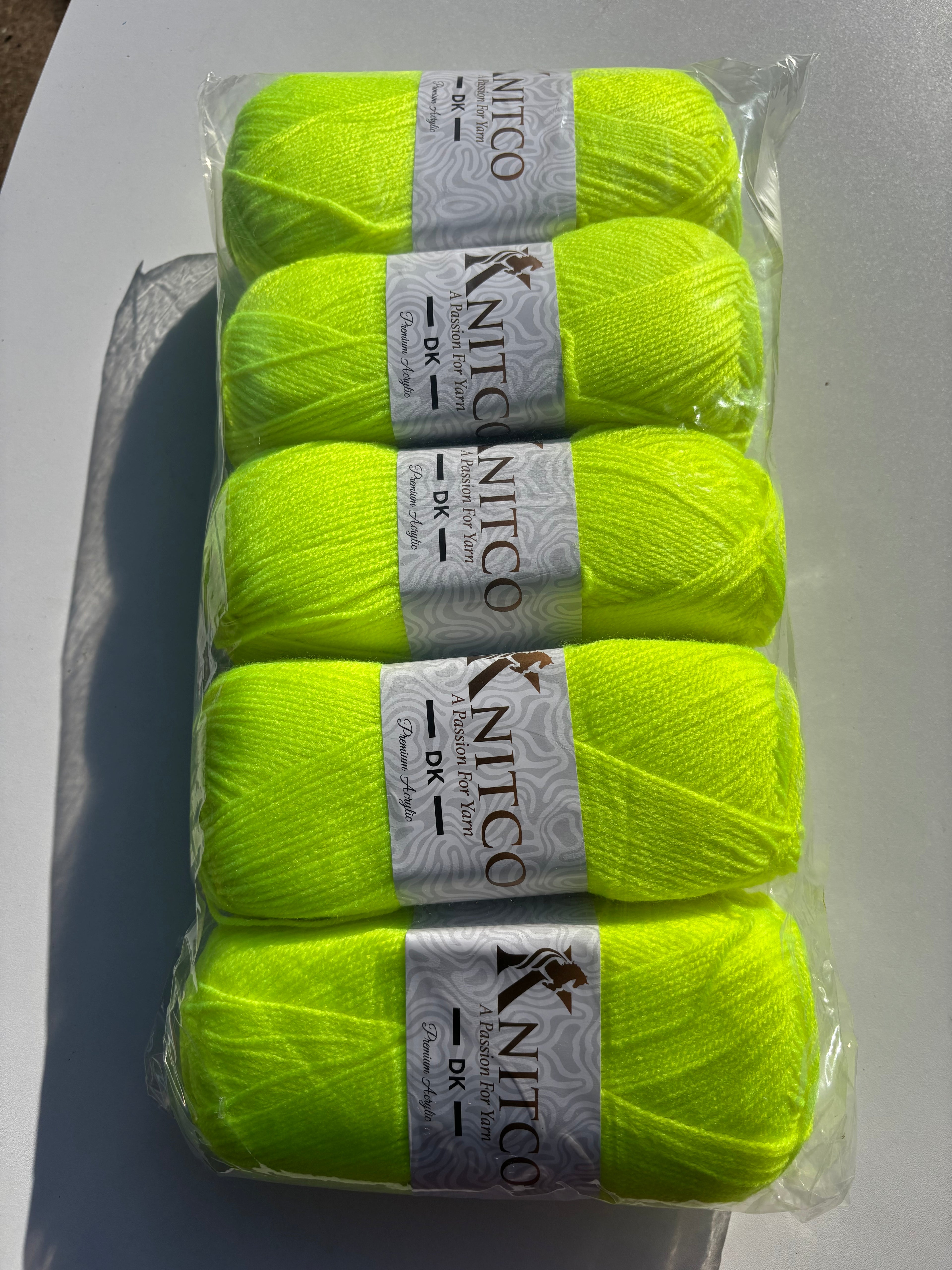 Knitco Premium DK 5 x 100g 360m Yarn Pack