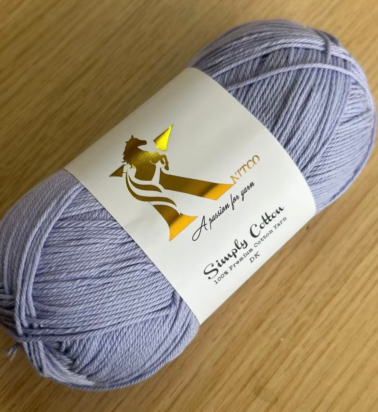 Knitco Premium Simply Cotton 1 x 100g 250m per Skein