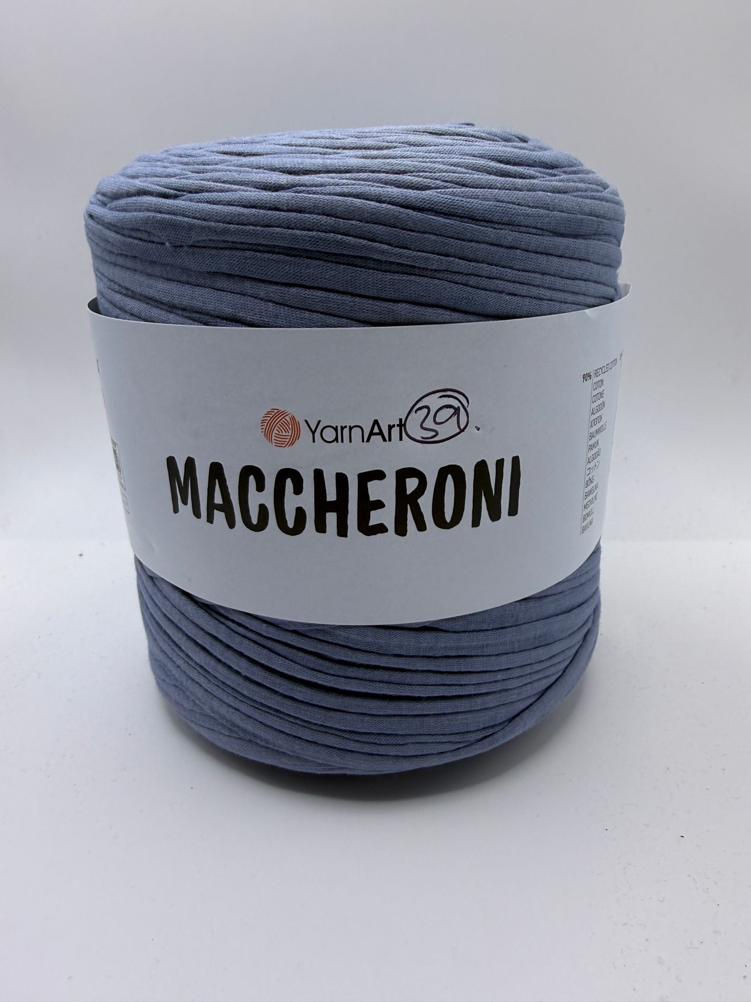 YarnArt Maccheroni Recycled T-SHIRT YARN -
Approx. 500g - 700g ball (Please read description)