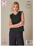 King Cole Knitted Pattern 6445