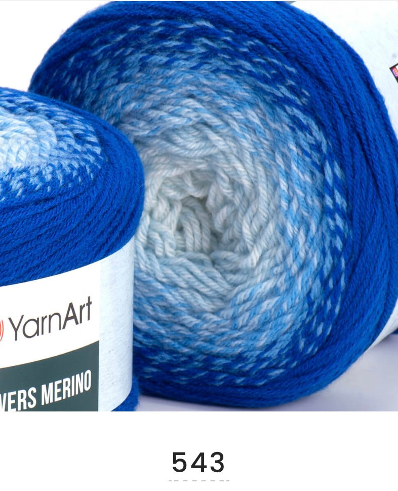 YarnArt Flowers Merino 2 x 225g