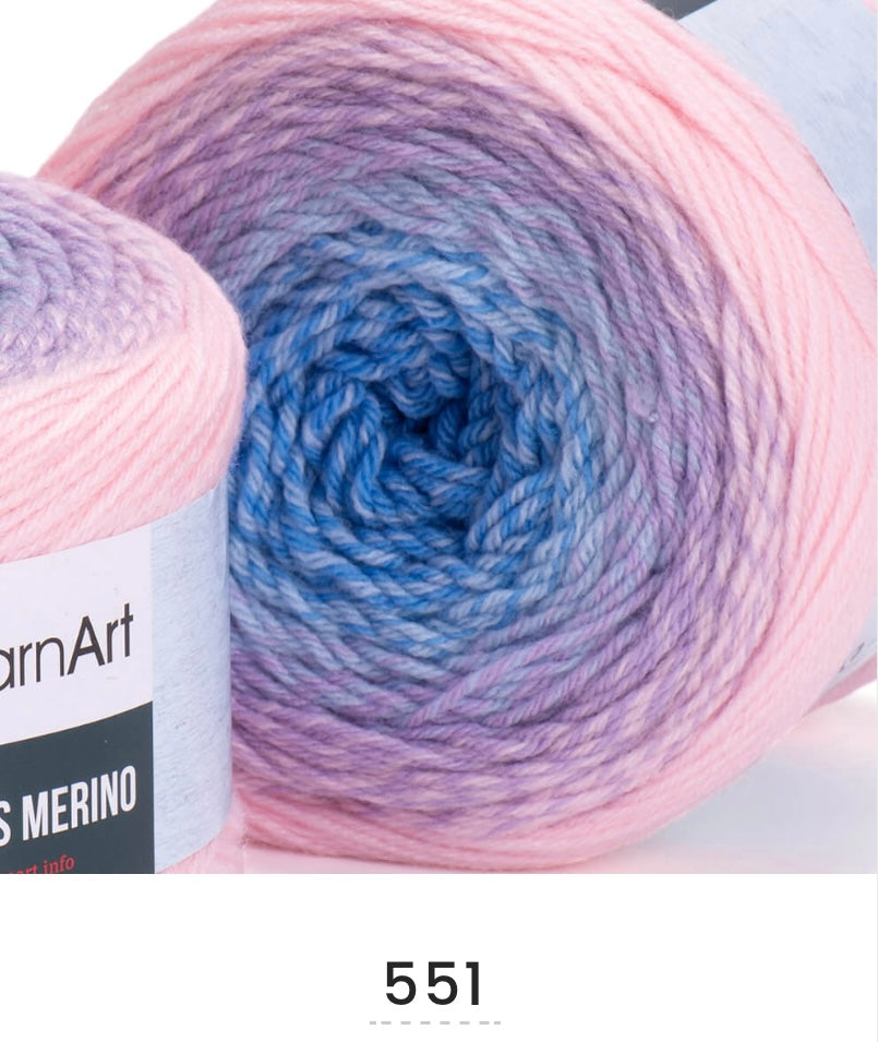 YarnArt Flowers Merino 2 x 225g