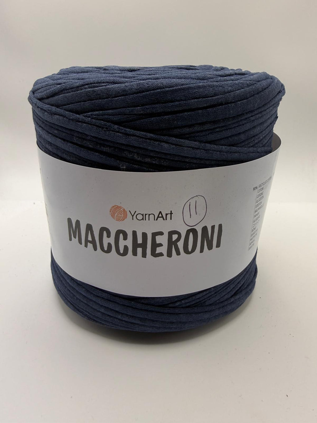 YarnArt Maccheroni Recycled T-SHIRT YARN -
Approx. 500g - 700g ball (Please read description)