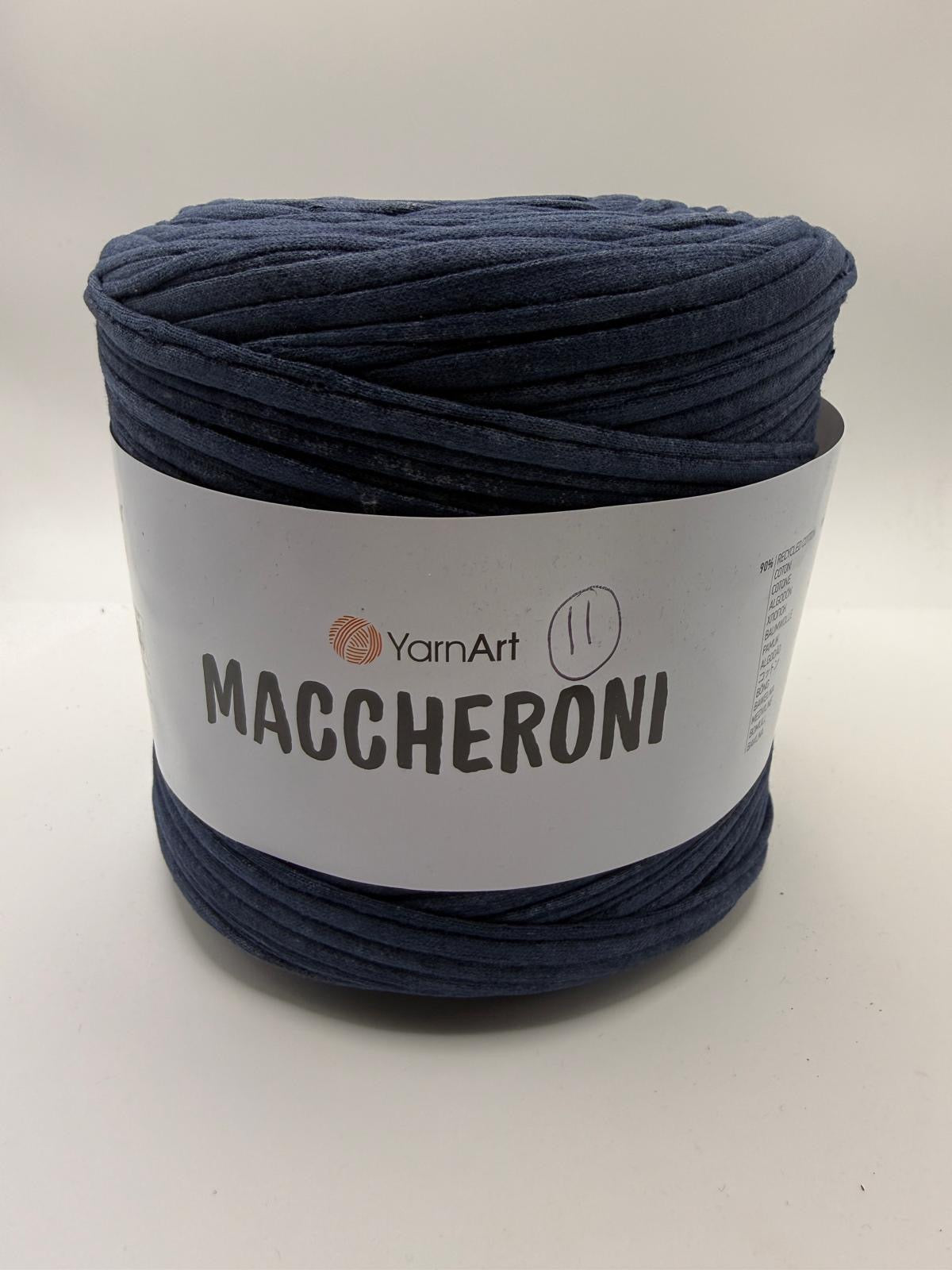 YarnArt Maccheroni Recycled T-SHIRT YARN -
Approx. 500g - 700g ball (Please read description)