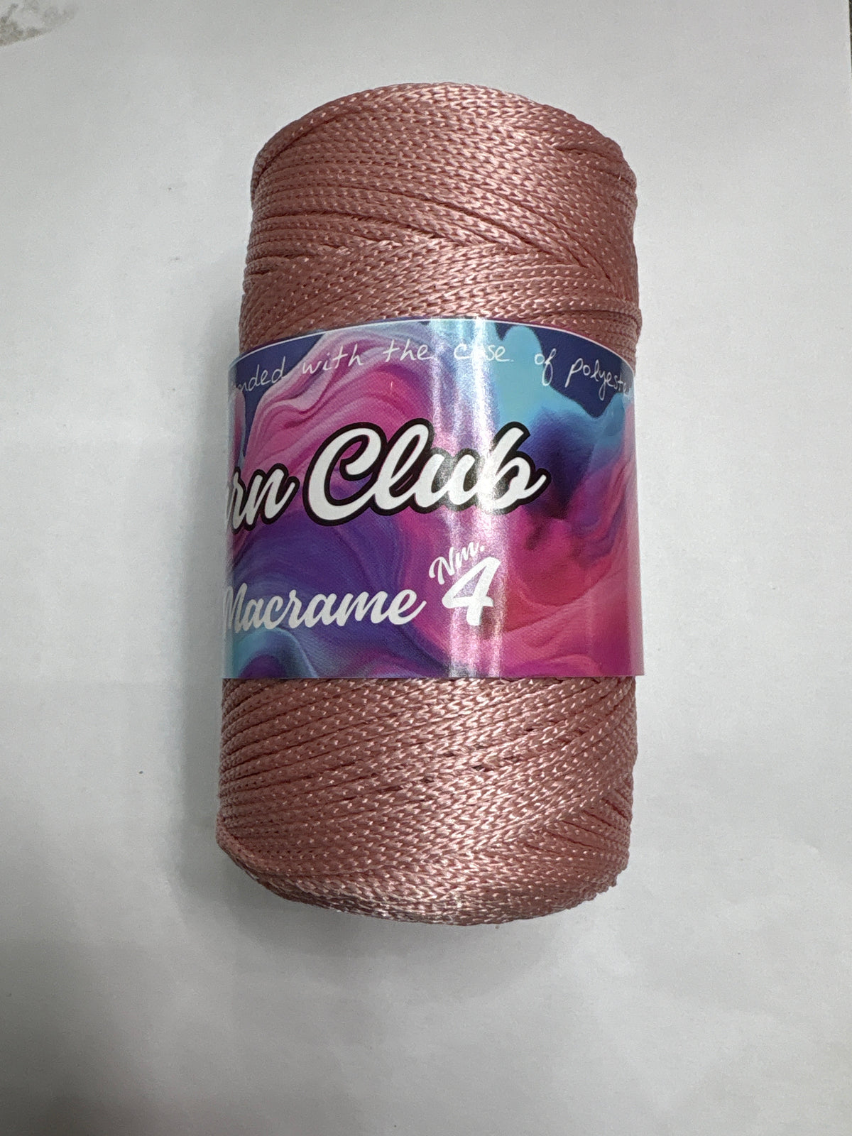 Yarn Club Macrame No.4 Size - 1 x 200g ball