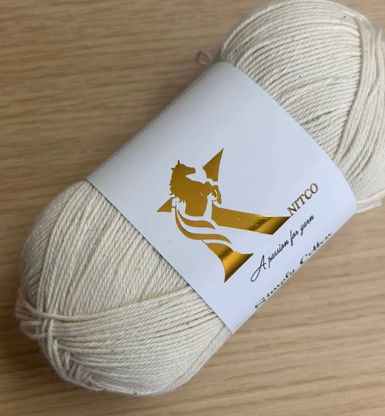 Knitco Premium Simply Cotton 1 x 100g 250m per Skein