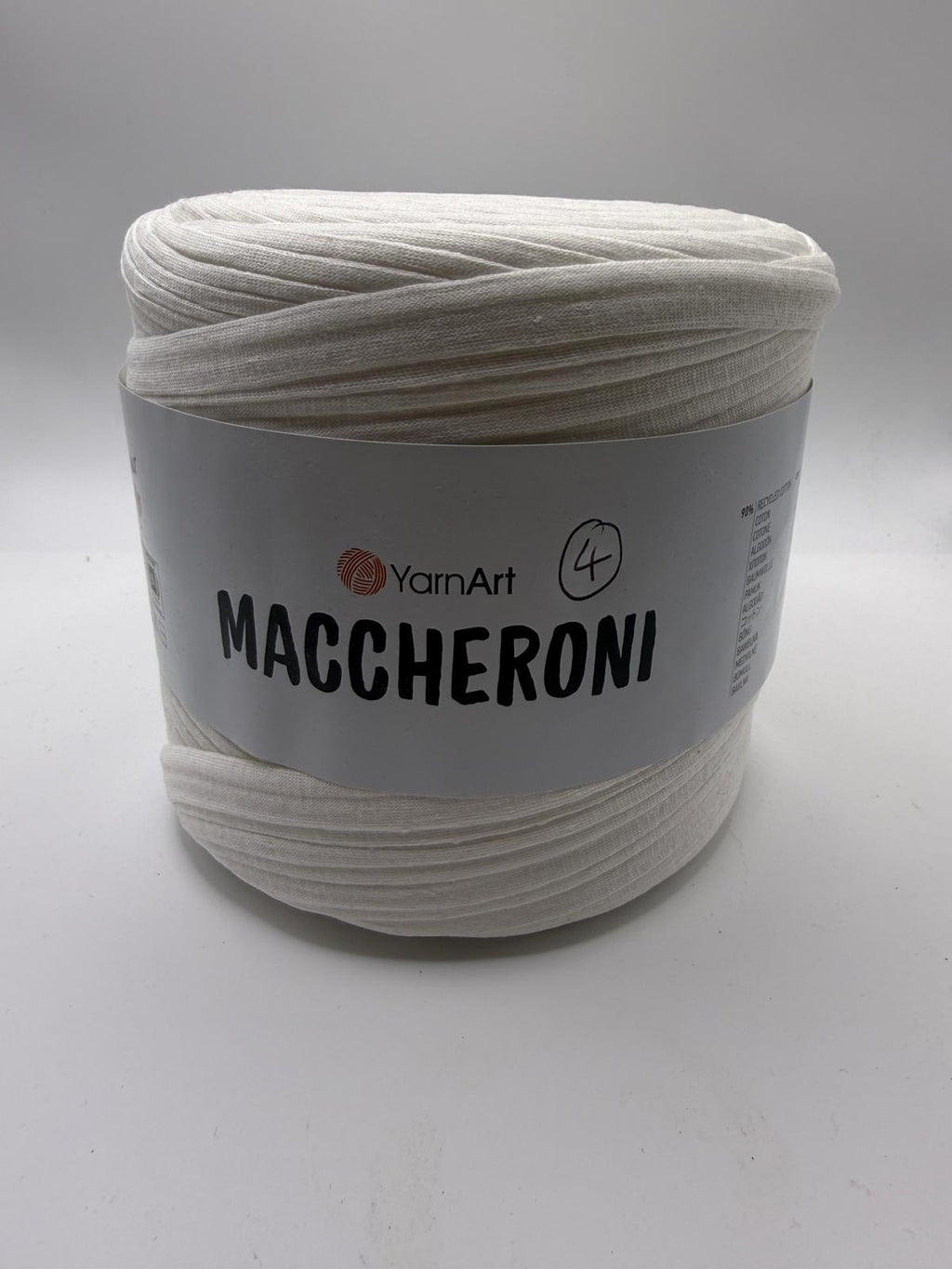 YarnArt Maccheroni Recycled T-SHIRT YARN -
Approx. 500g - 700g ball (Please read description)