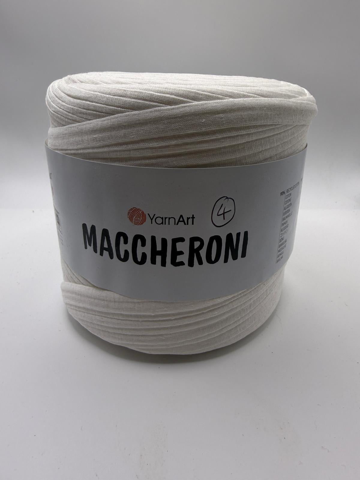 YarnArt Maccheroni Recycled T-SHIRT YARN -
Approx. 500g - 700g ball (Please read description)