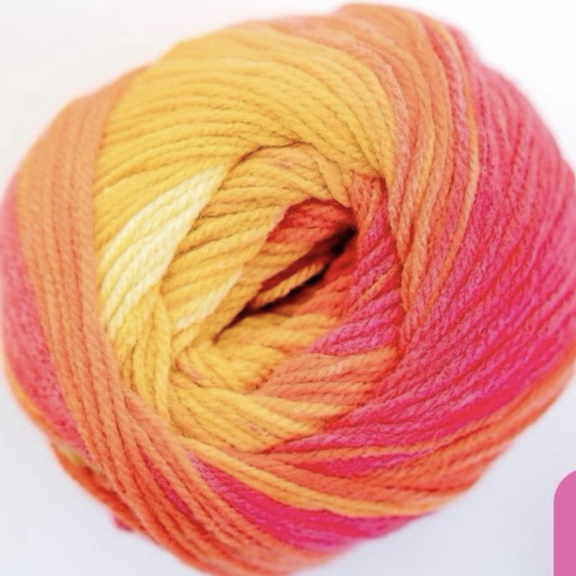 Papatya Batik Vibrant 5 x 100g 360m DK Yarn - 100% Acrylic Soft Lightweight Easy Care for Shawls Sweaters Babywear